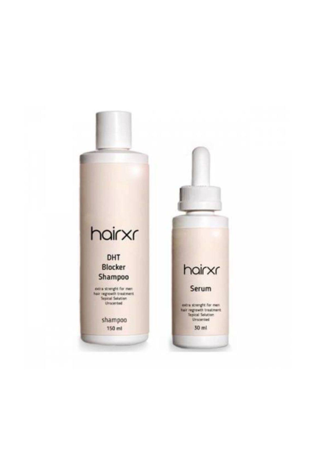 Marka Hologramlı Saç Bakım Seti 15 0ml Şampuan 30 ml Saç Serumu 2 Adet