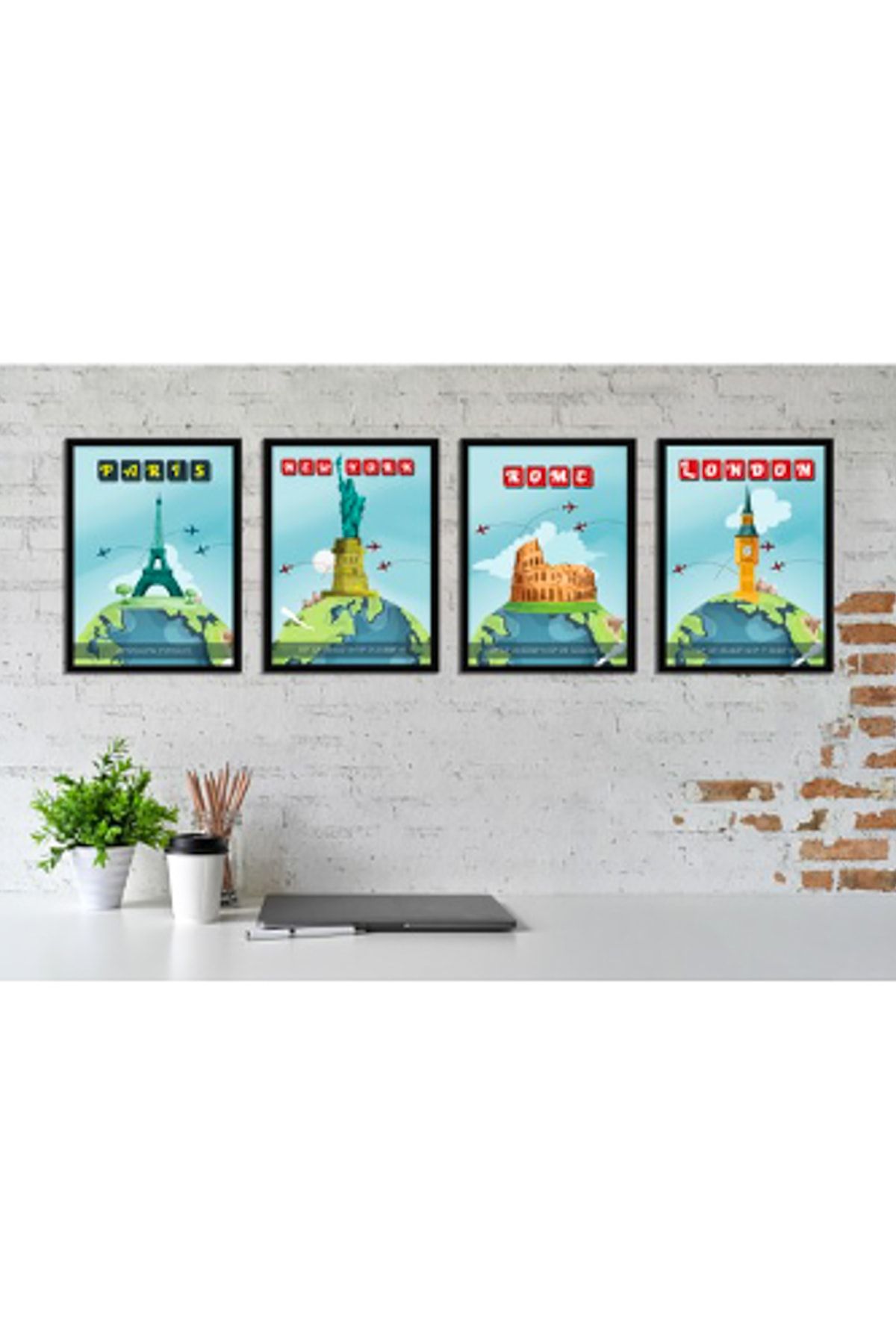 Sticker Sepetim World Cities Posters