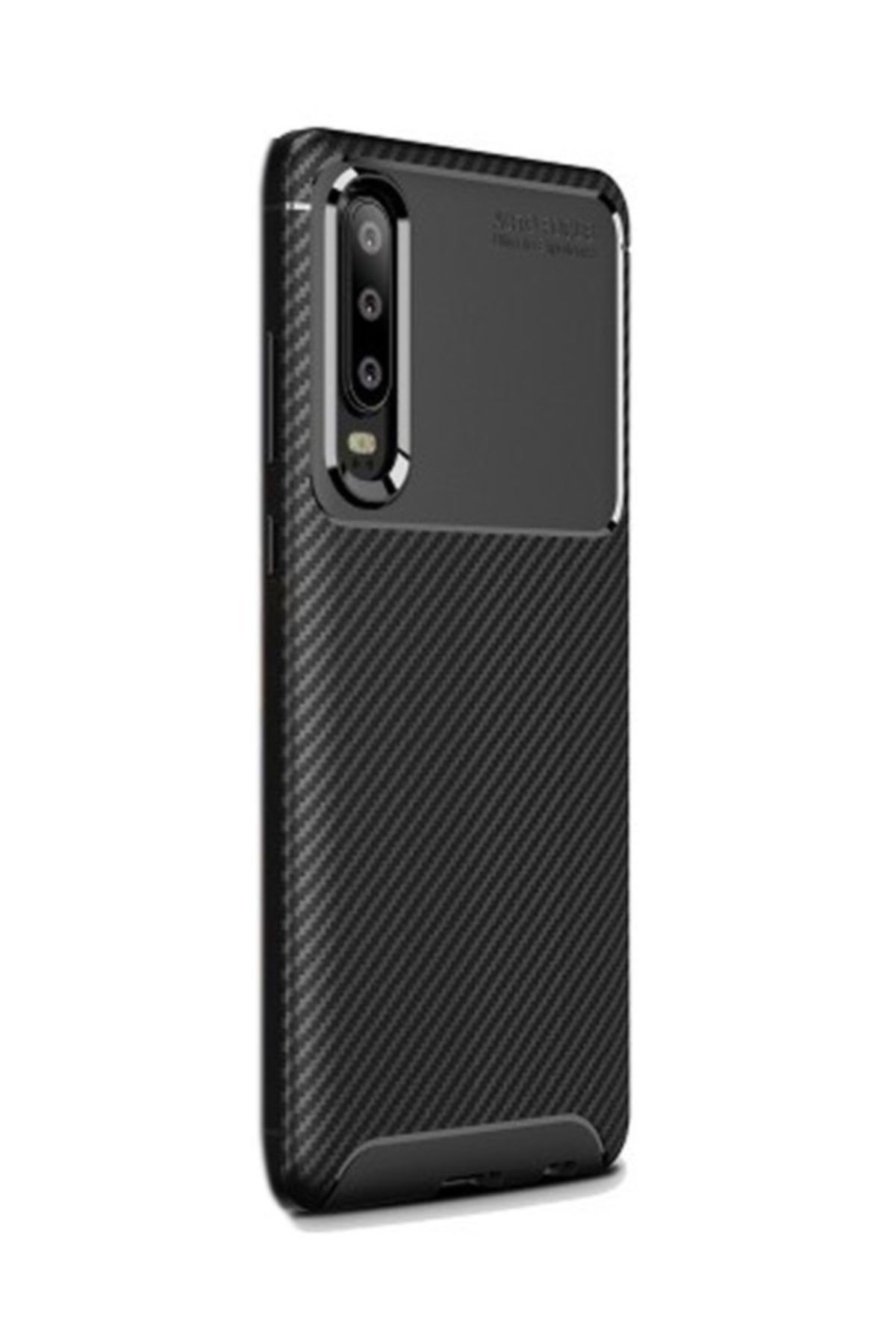 Gpack Huawei P30 Kılıf Negro Karbon Dizayn Silikon