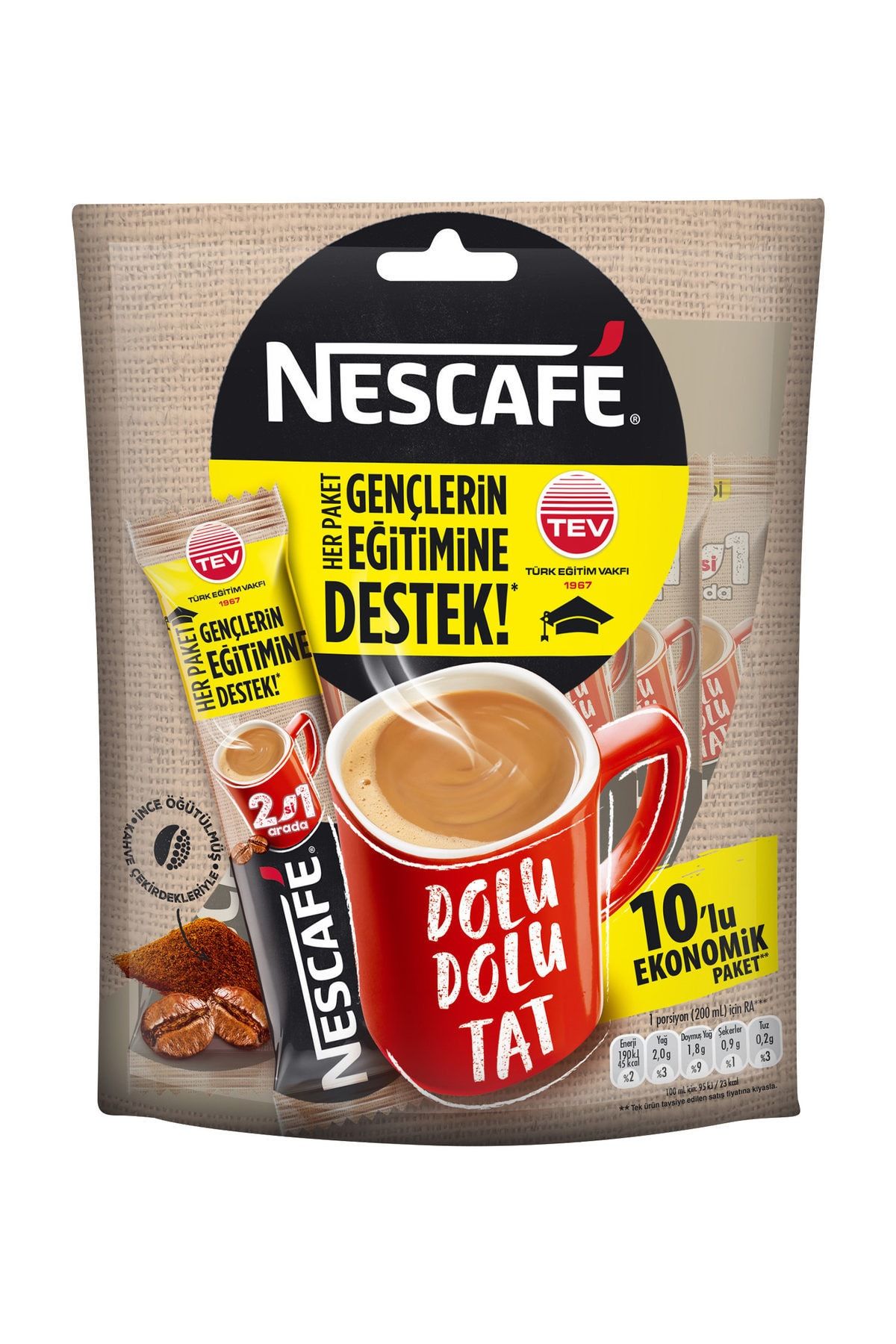 Nescafe 2 In1 10 Lu Paket