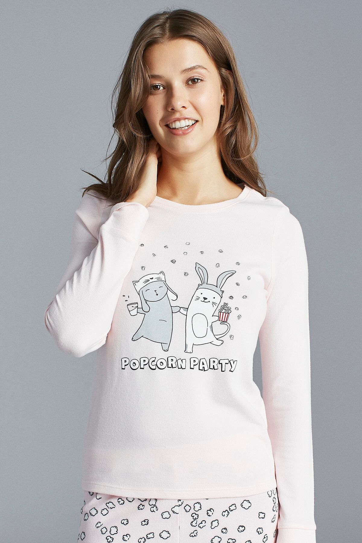 Penti Kadın Soft Pınk Party Thermal T-Shirt