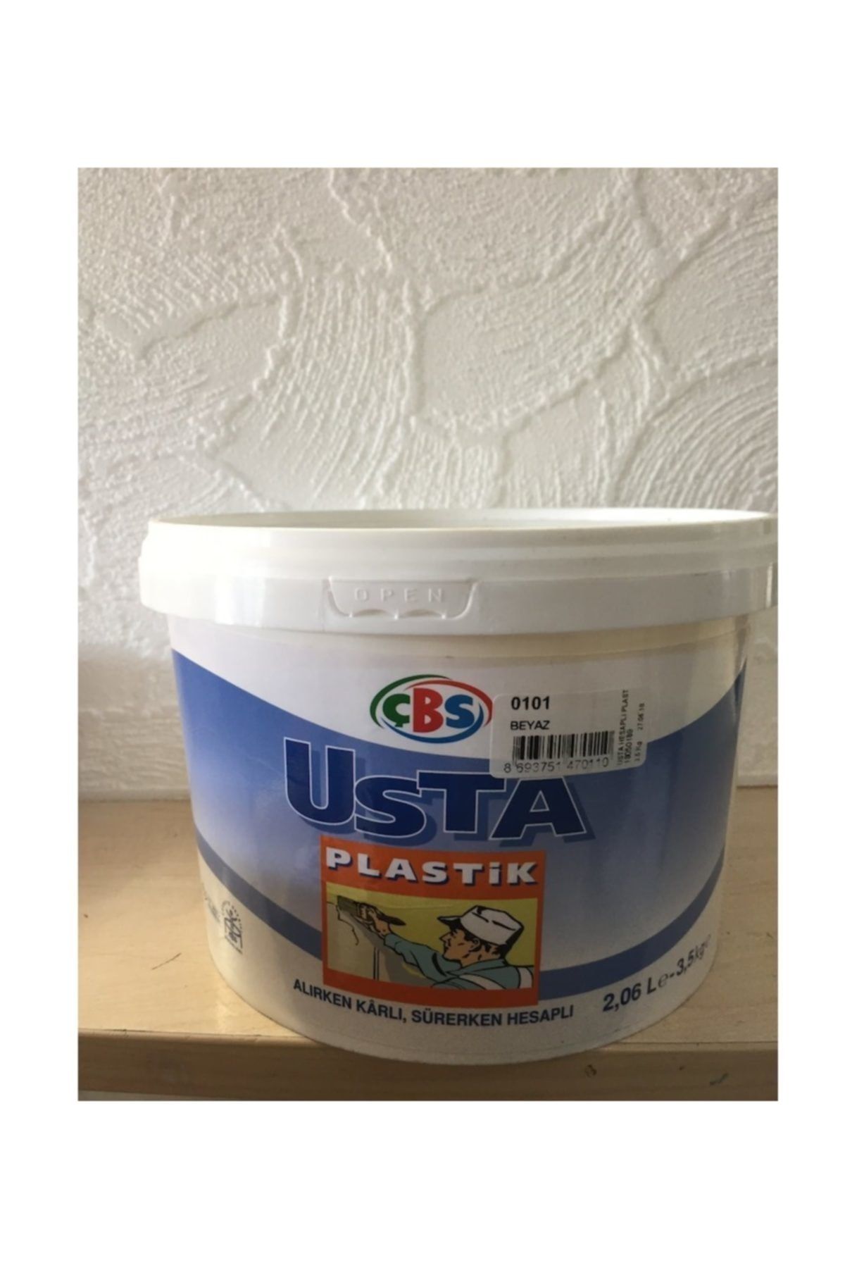 Çbs Plastik Boya 3,5 kg Beyaz