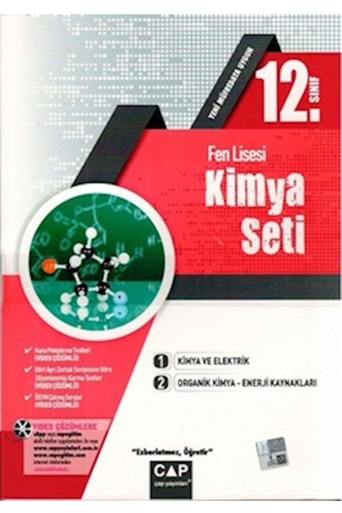 Çap Yayınları 12.sınıf Fen Lisesi Kimya Seti