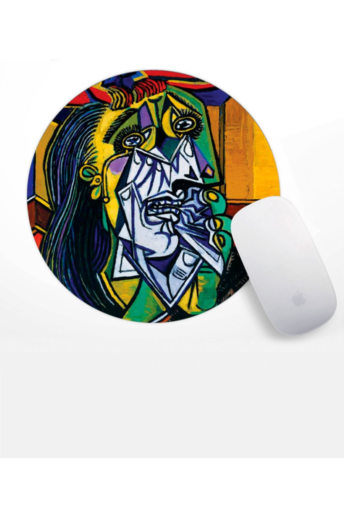 2K Dizayn Picasso Ağlayan Kadın Tasarım Mouse Pad