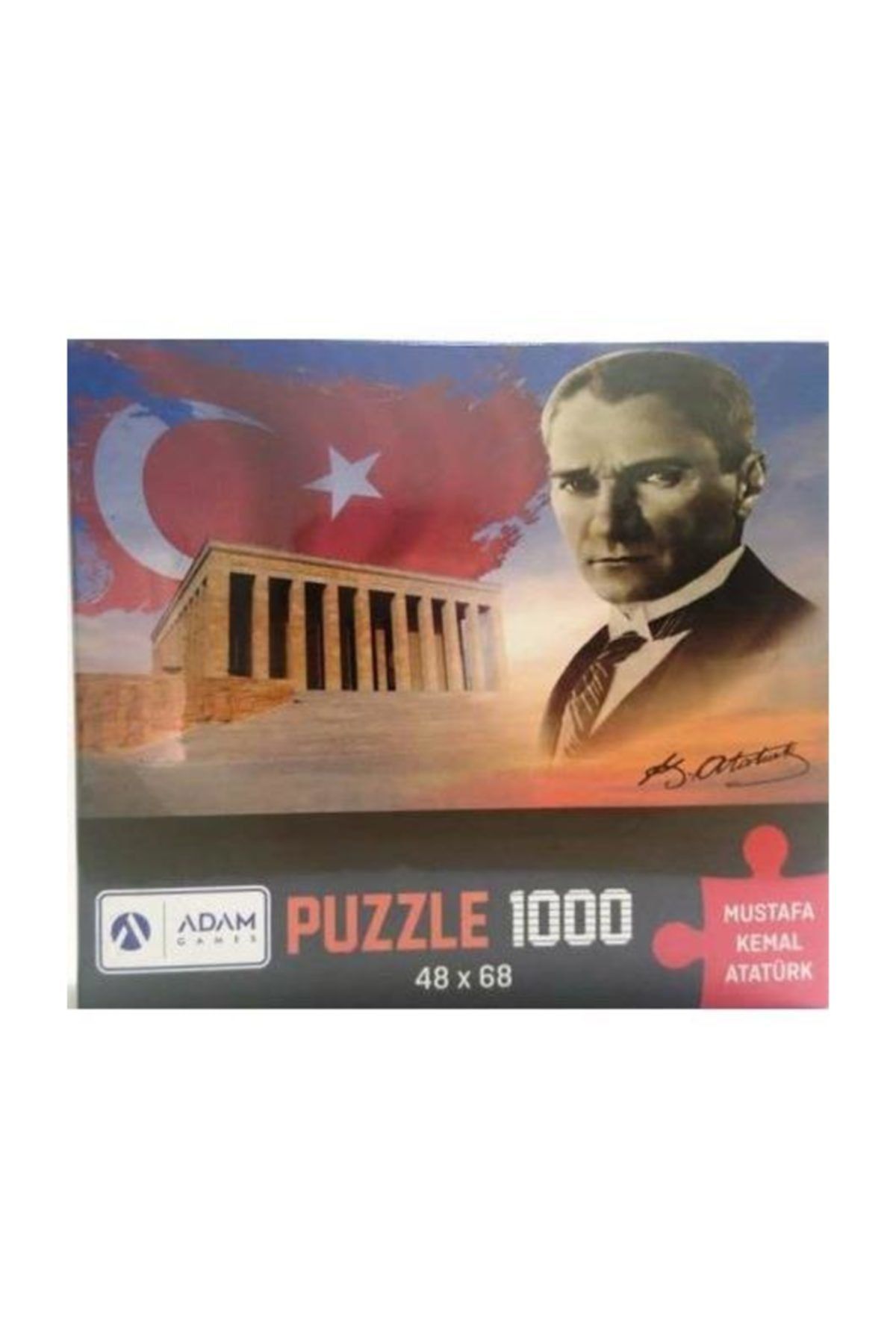 Altun Puzzle 1000 Parça B. M. Kemal Atatürk Adam G.48*68