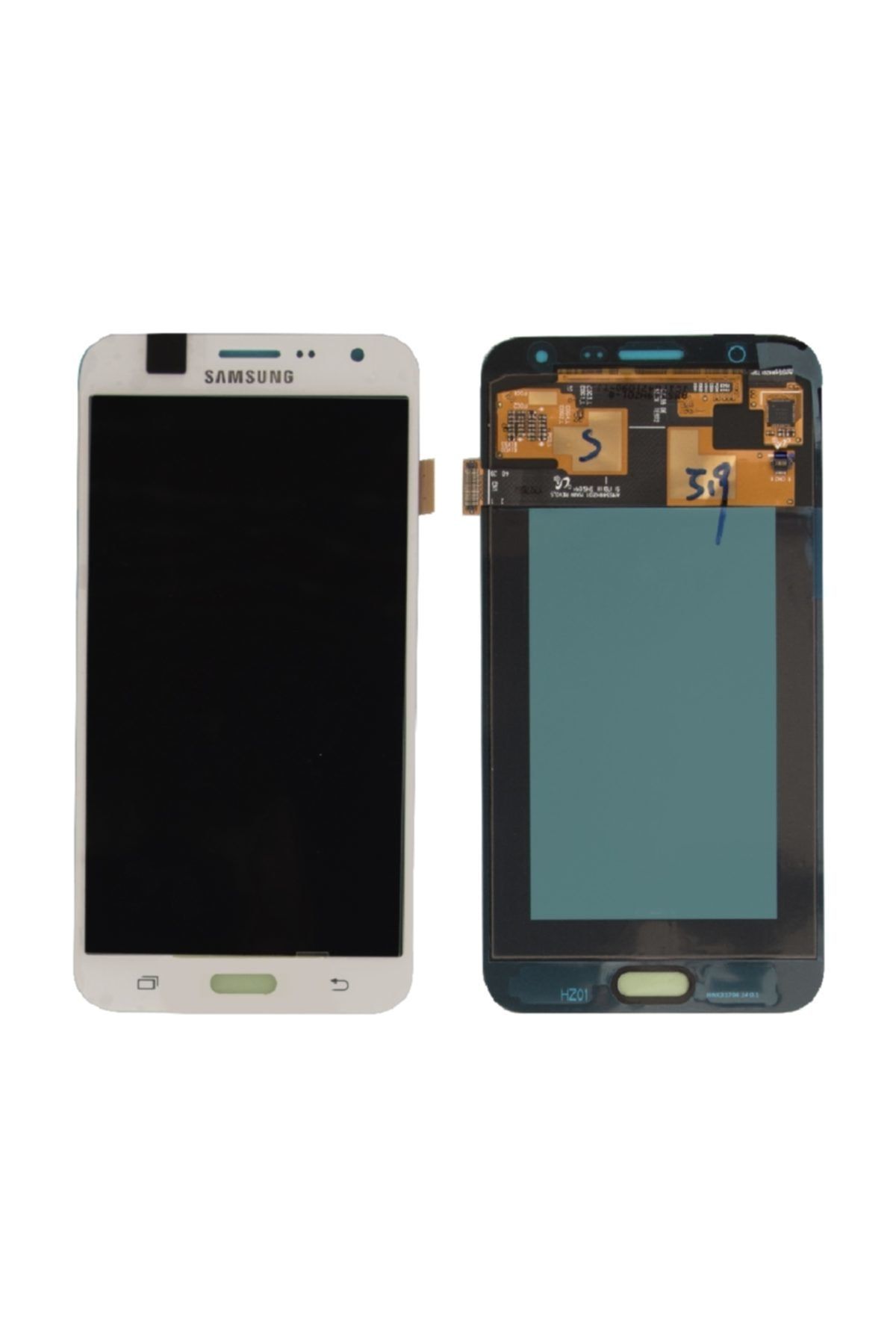 OEM Samsung J700 J7 Lcd Ekran Servis Beyaz