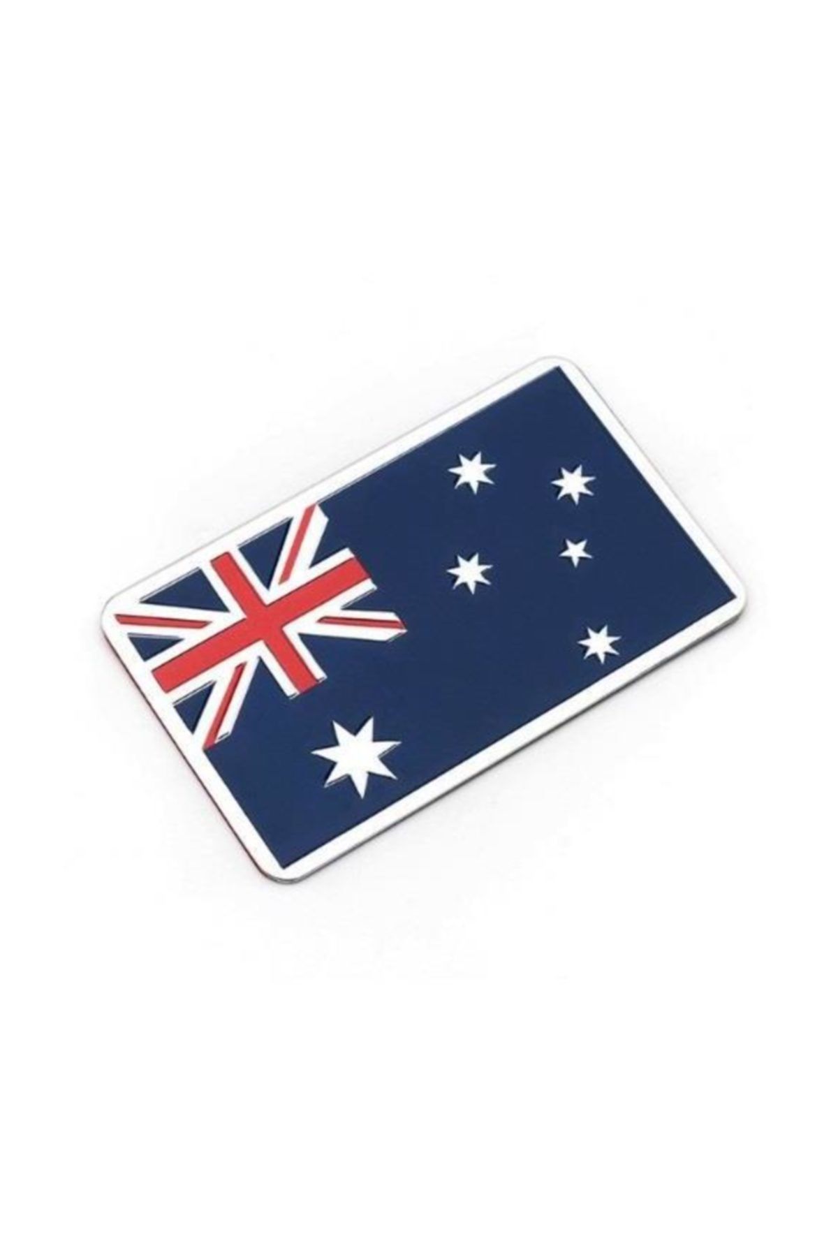 Knmaster Avustralya Bayrağı Tasarımlı Yazısız Alüminyum Sticker Etiket