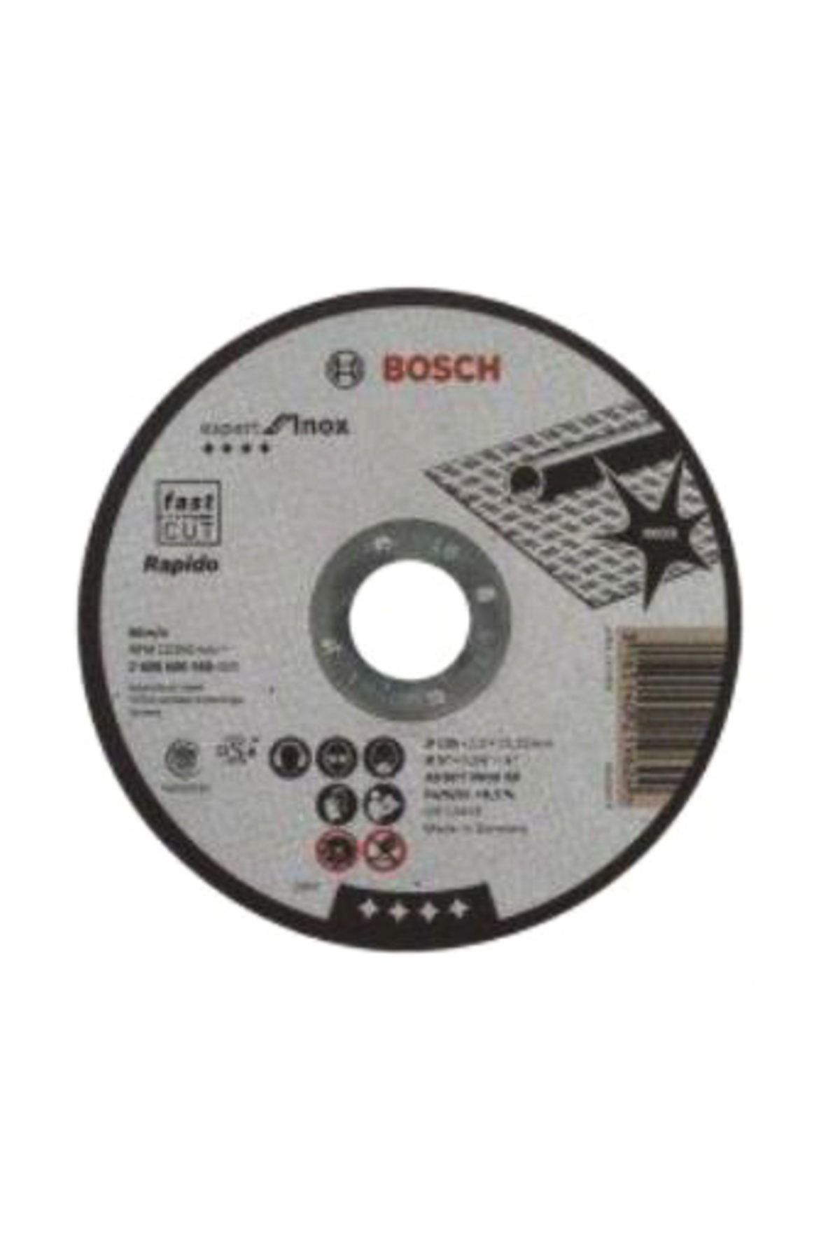 Bosch 115*1*22,23mm İNOX VE METAL KESKİ TAŞI BOSCH METAL KESKİ TAŞI