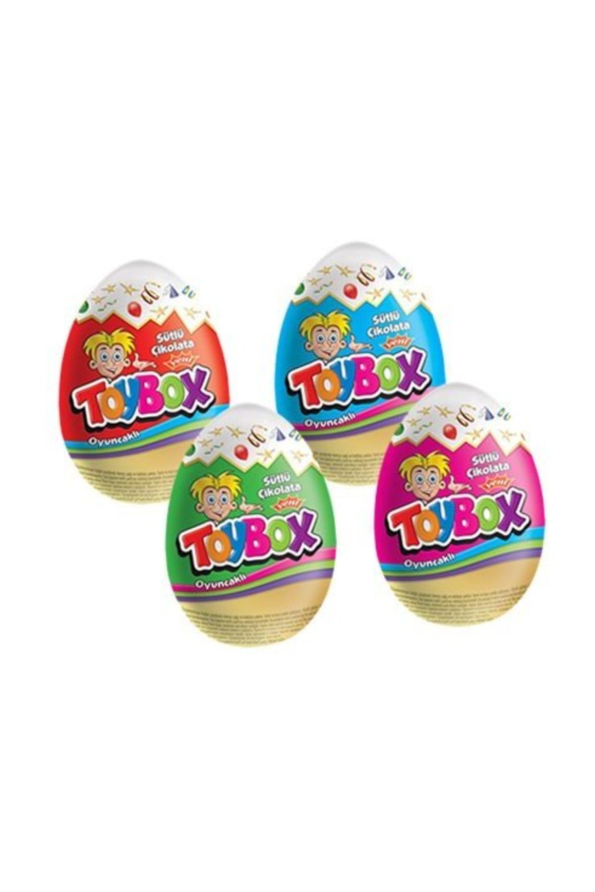 Toybox Sütlü Çikolatalı Sürpriz Yumurta 24 Adet