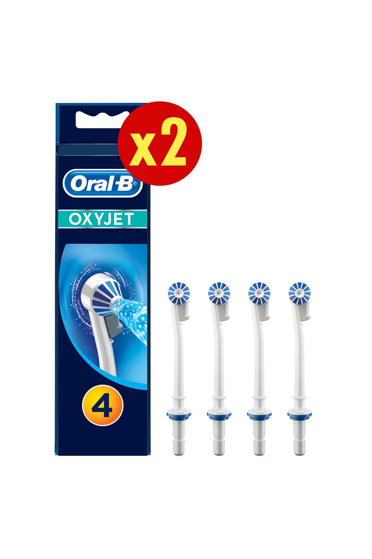 Oral-B Ağız Duşu Yedek Başlığı Oxyjet 8 Adet