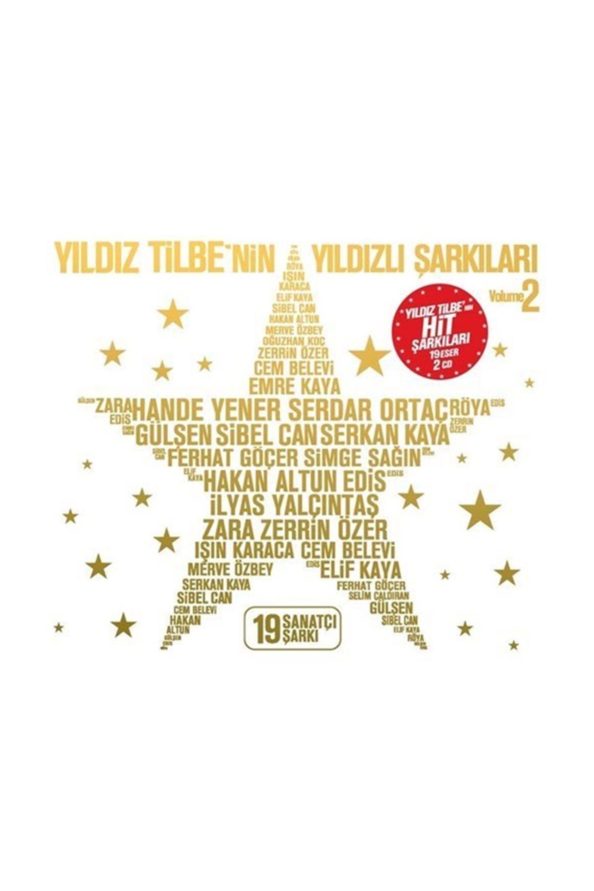 Özdemir Plak Yıldız Tilbe'nin Yıldızlı Şarkıları Volume 2 Cd ( Plak Değildir )