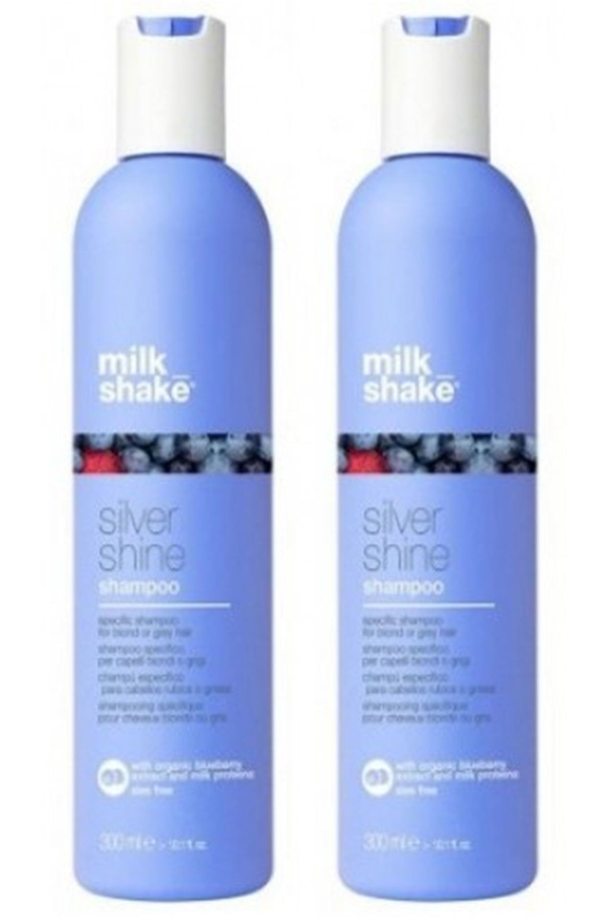 Milkshake Milk Shake Silver Shine Sarı Ve Gri Saç Gümüş Etkisi Şampuan 300 ml 2 Adet