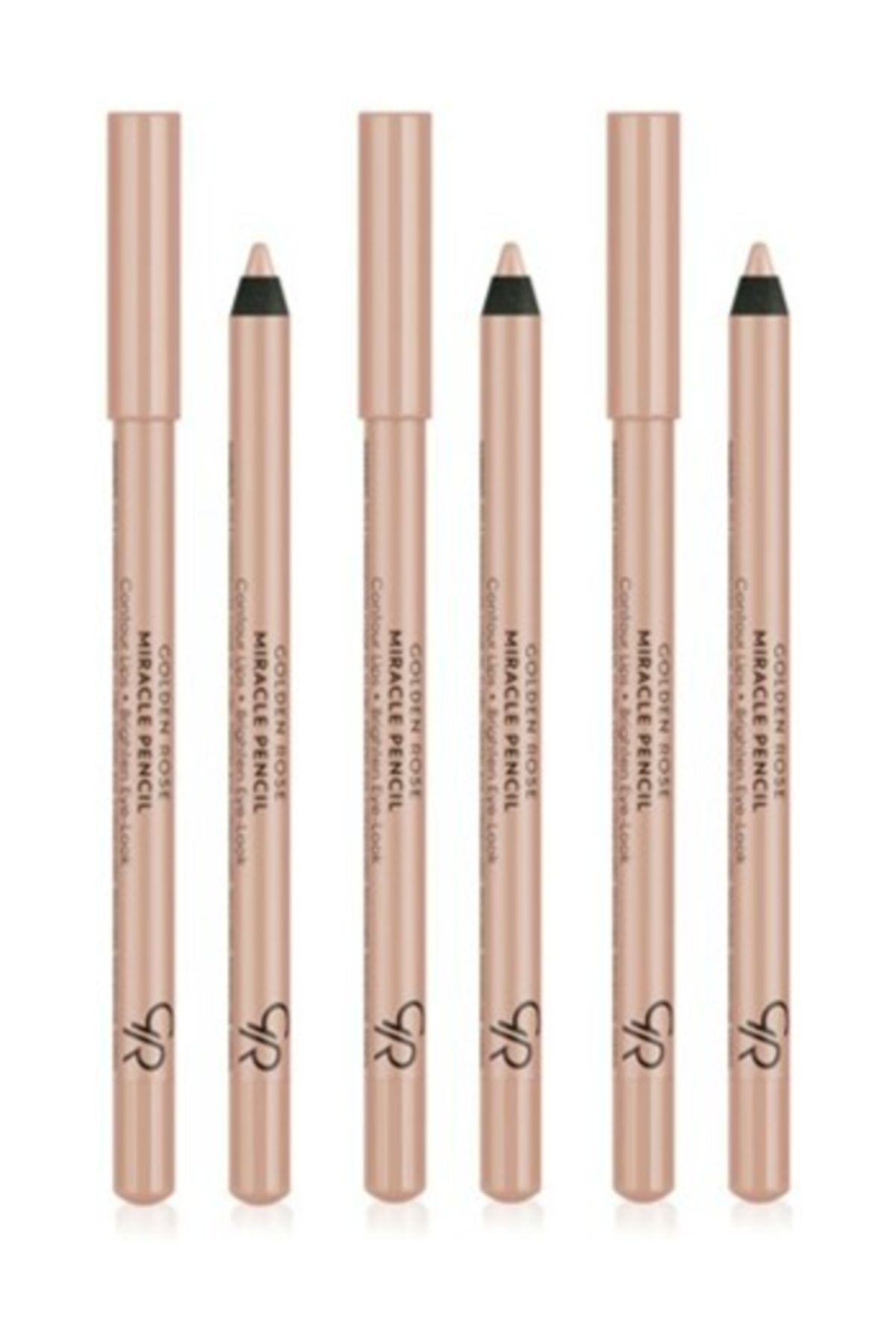 Golden Rose Göz Ve Dudak Için Aydınlatıcı Kalem - Miracle Pencil Contour Lips Brighten Eye-look X 3 Adet