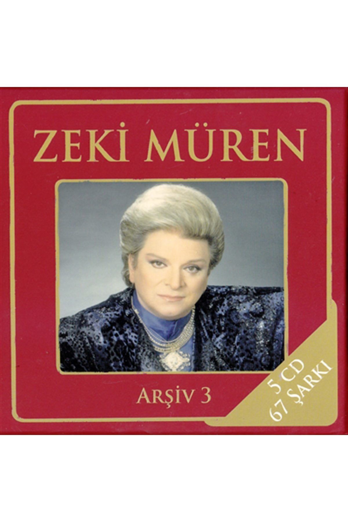 Pal CD - ZEKİ MÜREN - Arşiv 3 (5CD / 67 Şarkı)