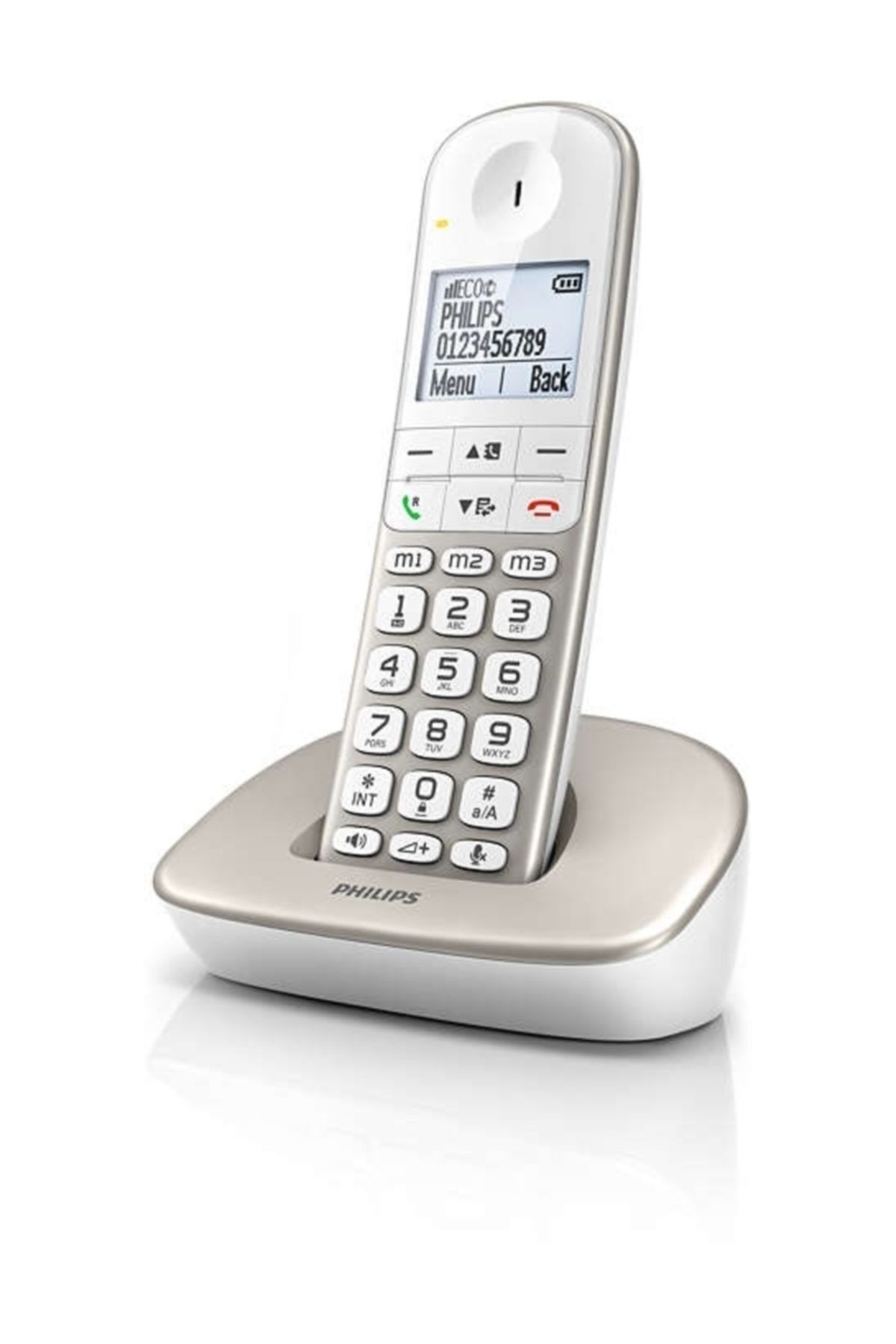 Philips Geniş Büyük Ekranlı Telsiz Telefon Xl490