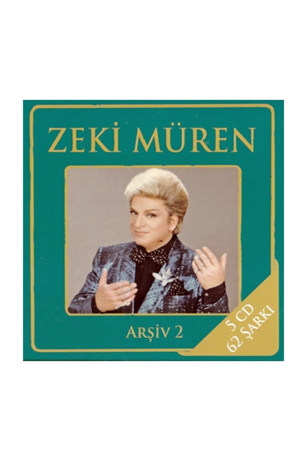 Pal CD - ZEKİ MÜREN - Arşiv 2 (5CD / 62 Şarkı)