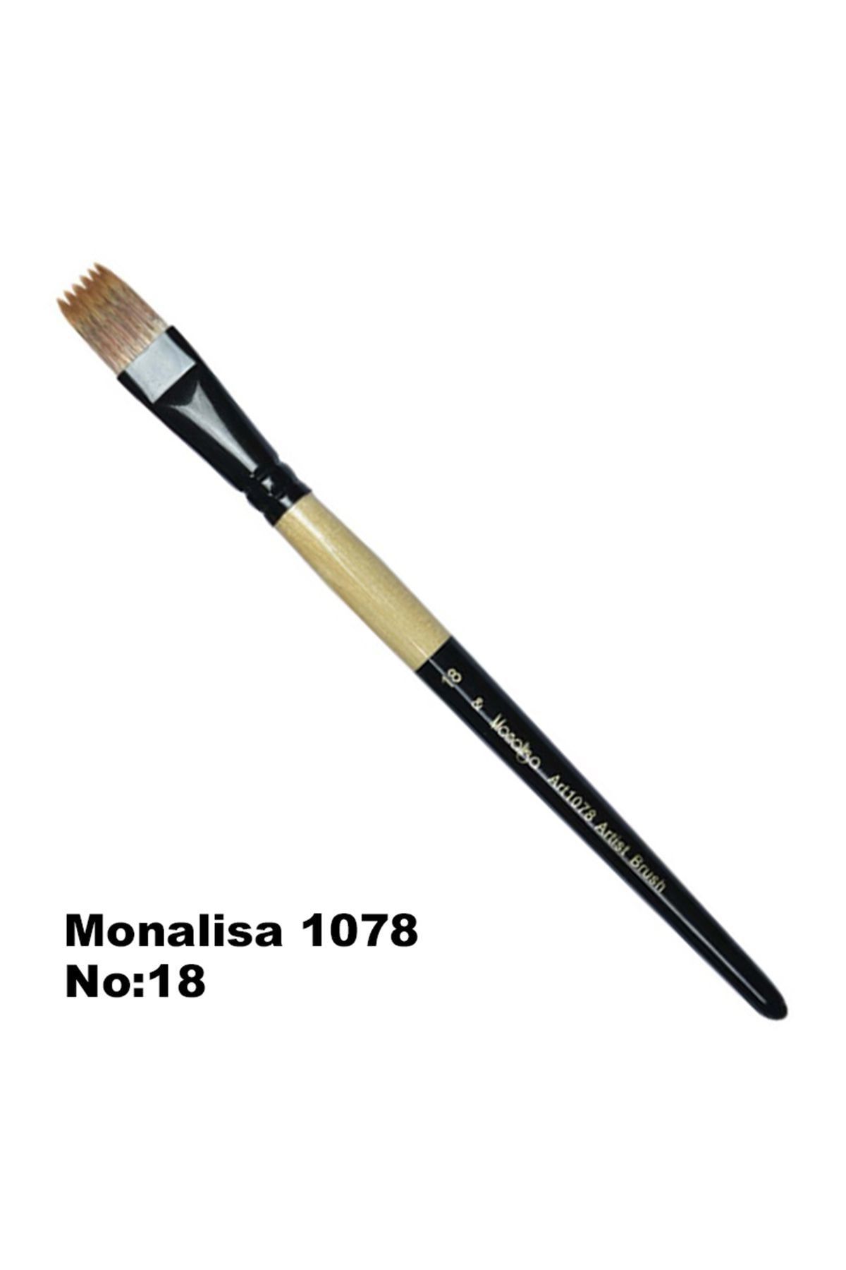 Monalisa 1078 Seri Tarak Fırça No 18