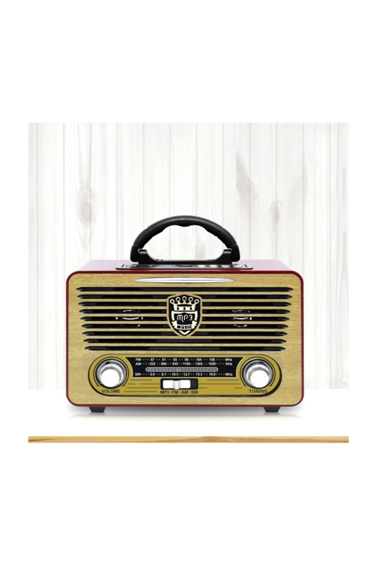 Hometech Ht60bt Bluetooth+usb-sd-fm Siyah Hoparlör Nostaljik Radyo