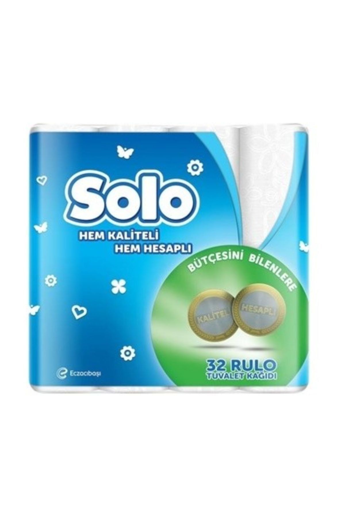 Solo Tuvalet Kağıdı 32 Rulo 3 Adet