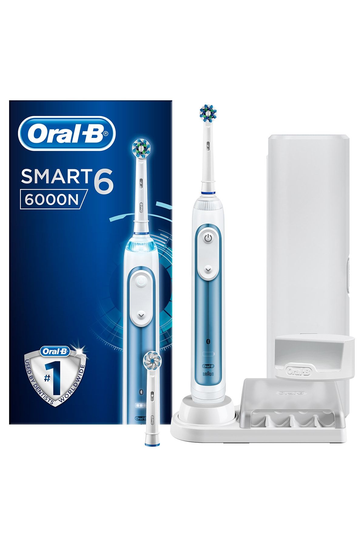 Oral-B Smart 6000 Şarj Edilebilir Diş Fırçası Cross Action