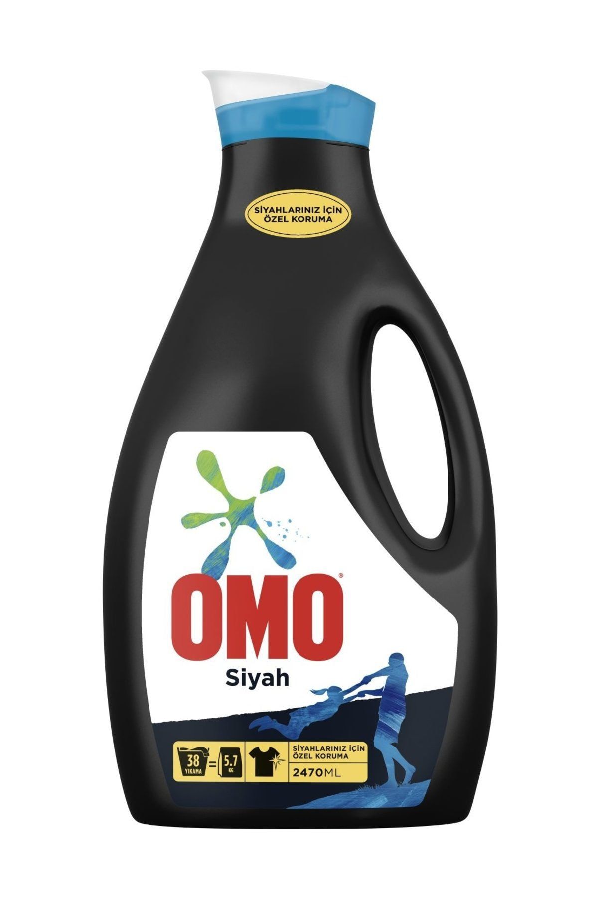 Omo Omo Sıvı Siyah 38 Yıkama 2470 Ml