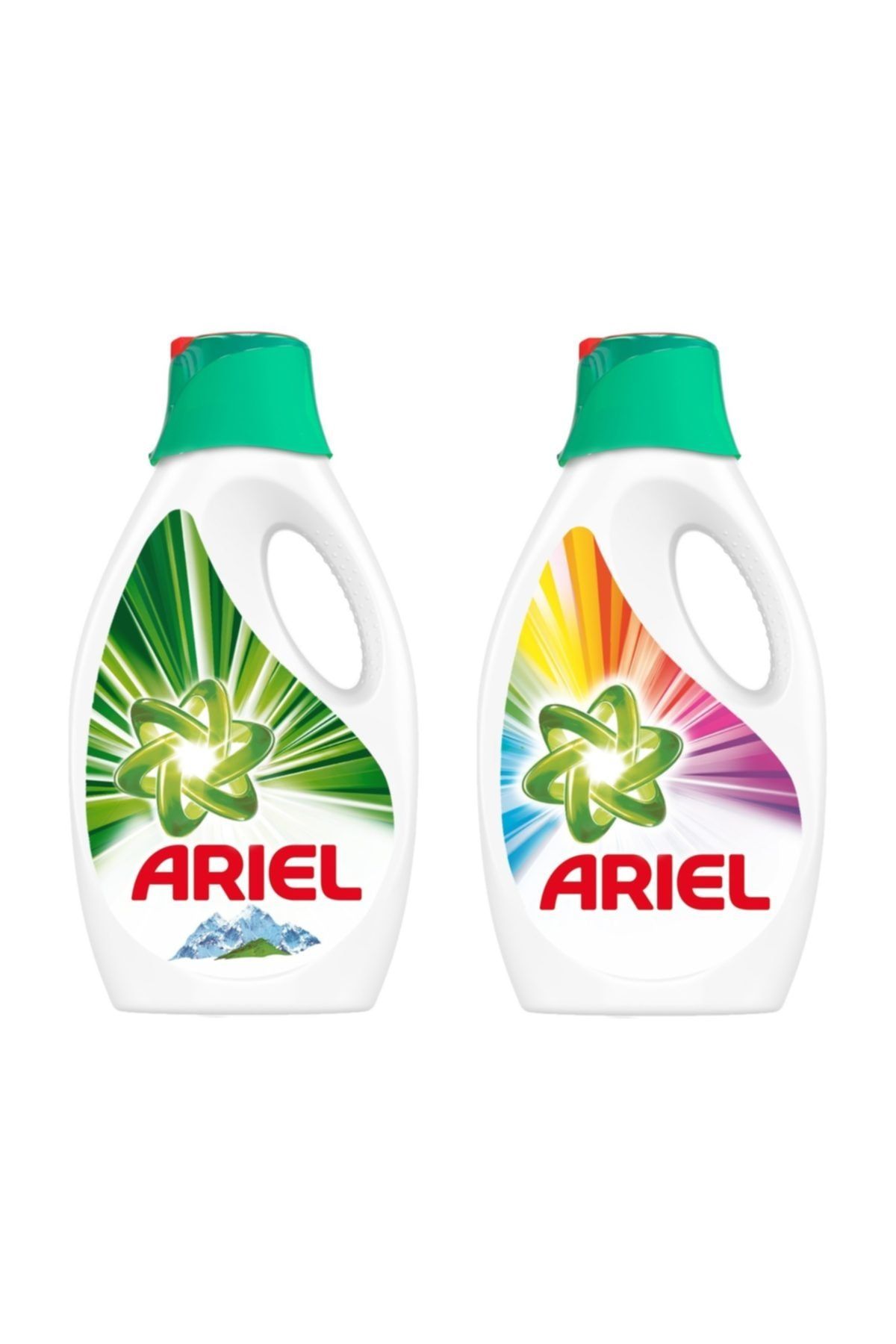 Ariel Çamaşır Deterjanı Dağ Esintisi 26 Yıkama +  Parlak Renkler 26 Yıkama