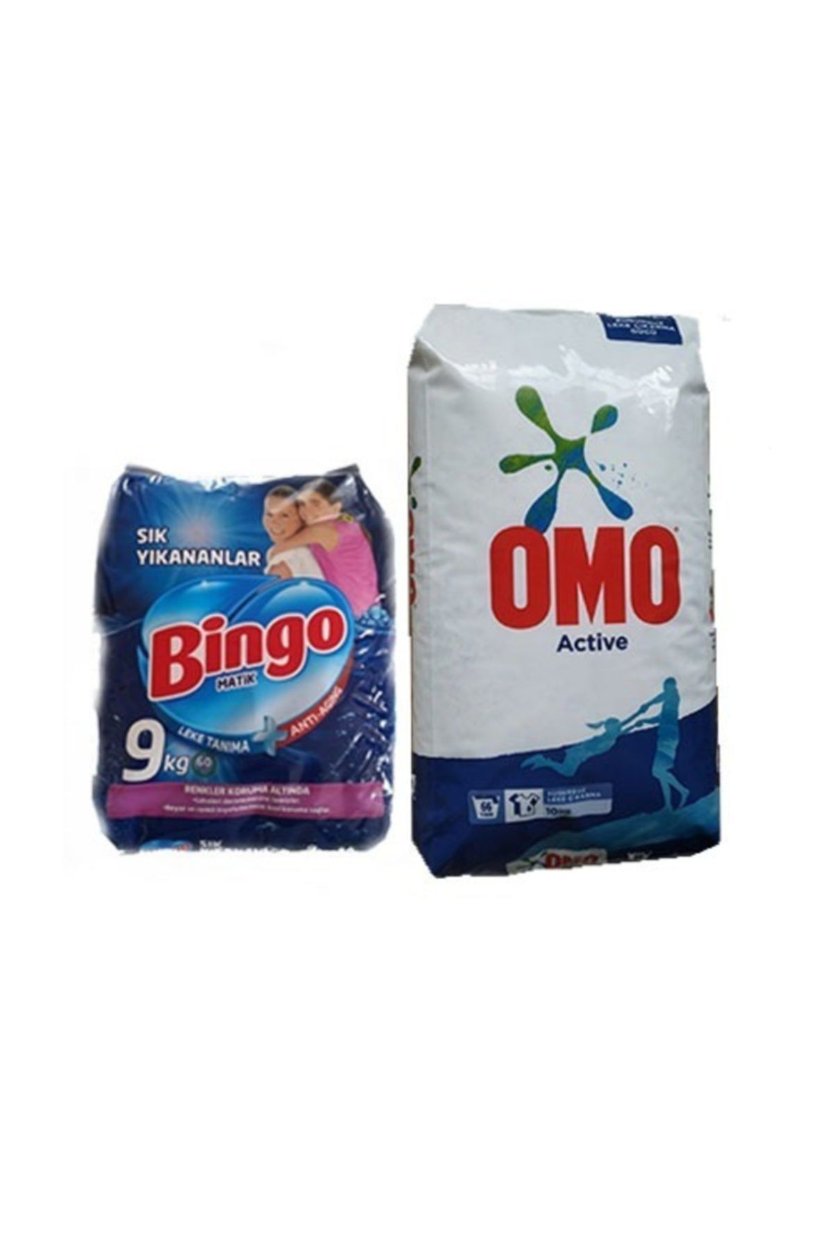 Bingo Matik Sık Yıkananlar 9kg + Omo Matik Active 10 Kg