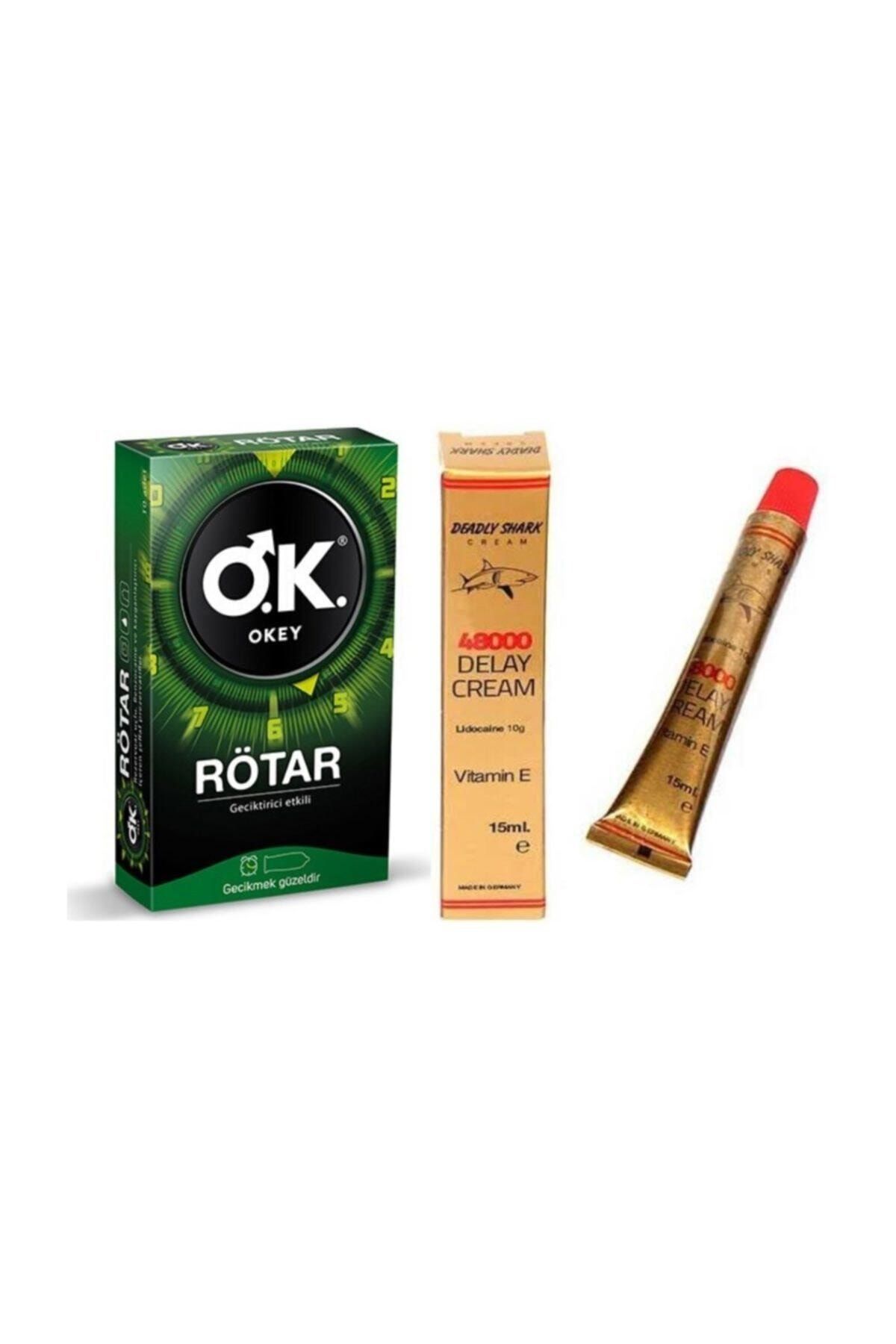 Okey Rötar Prezervatif 10'lu -  Krem 48000