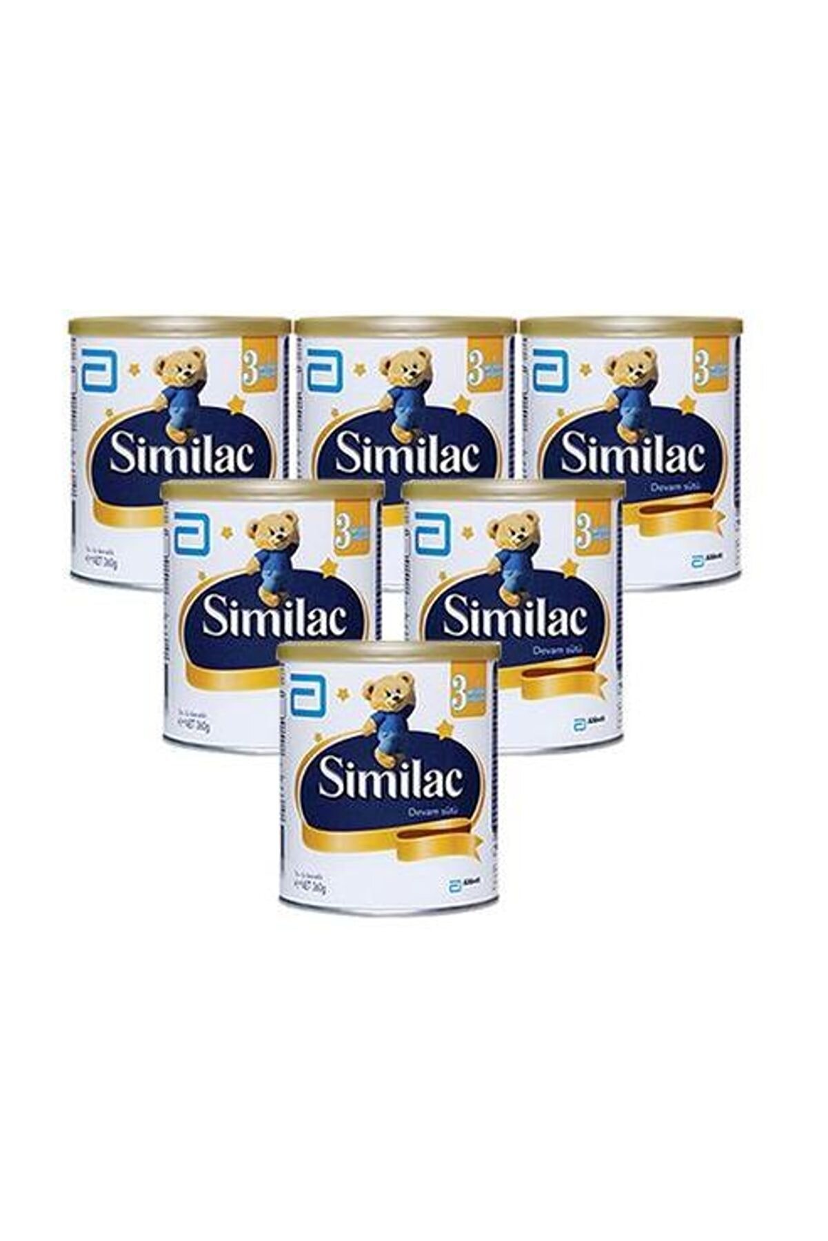 Similac 360 Gr 3 Numara Devam Sütü 6'lı Paket