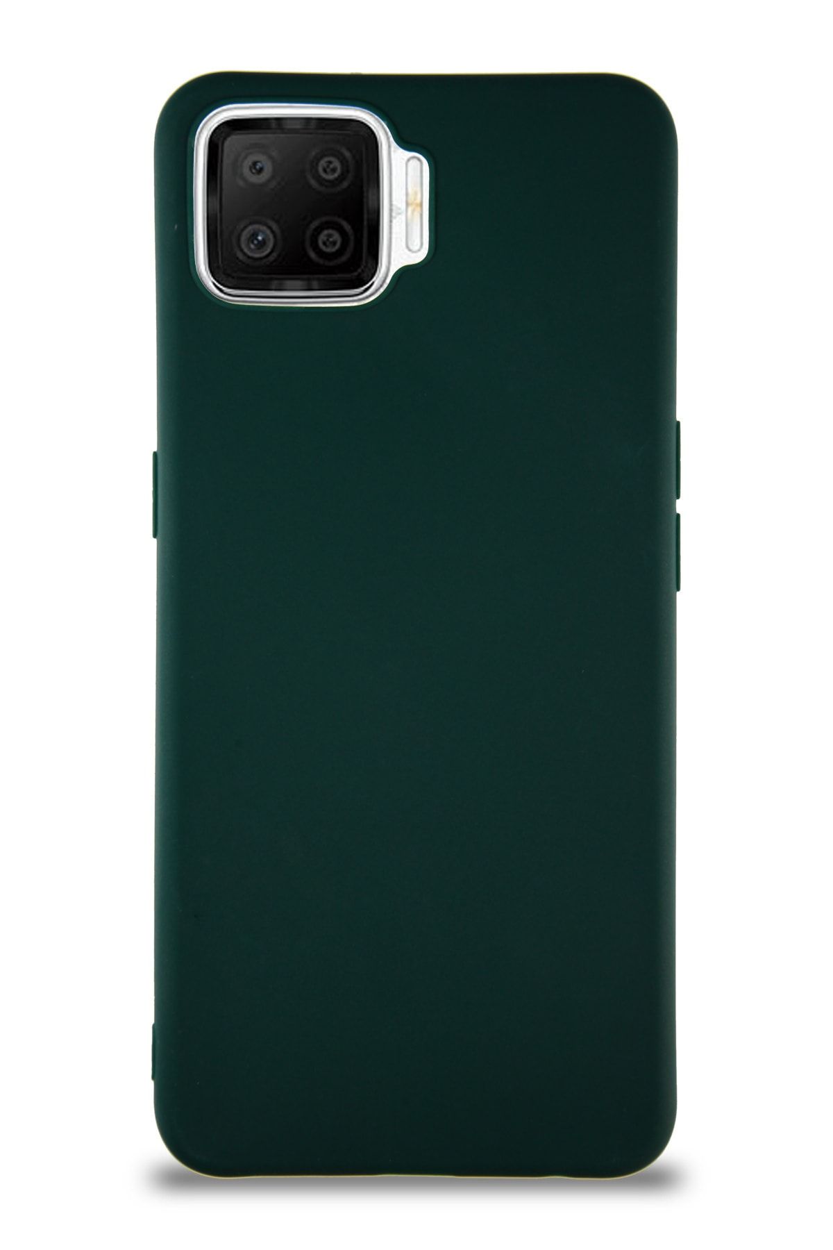 CaseArt Oppo A73 Kılıf Soft Premier Renkli Silikon Kapak - Yeşil