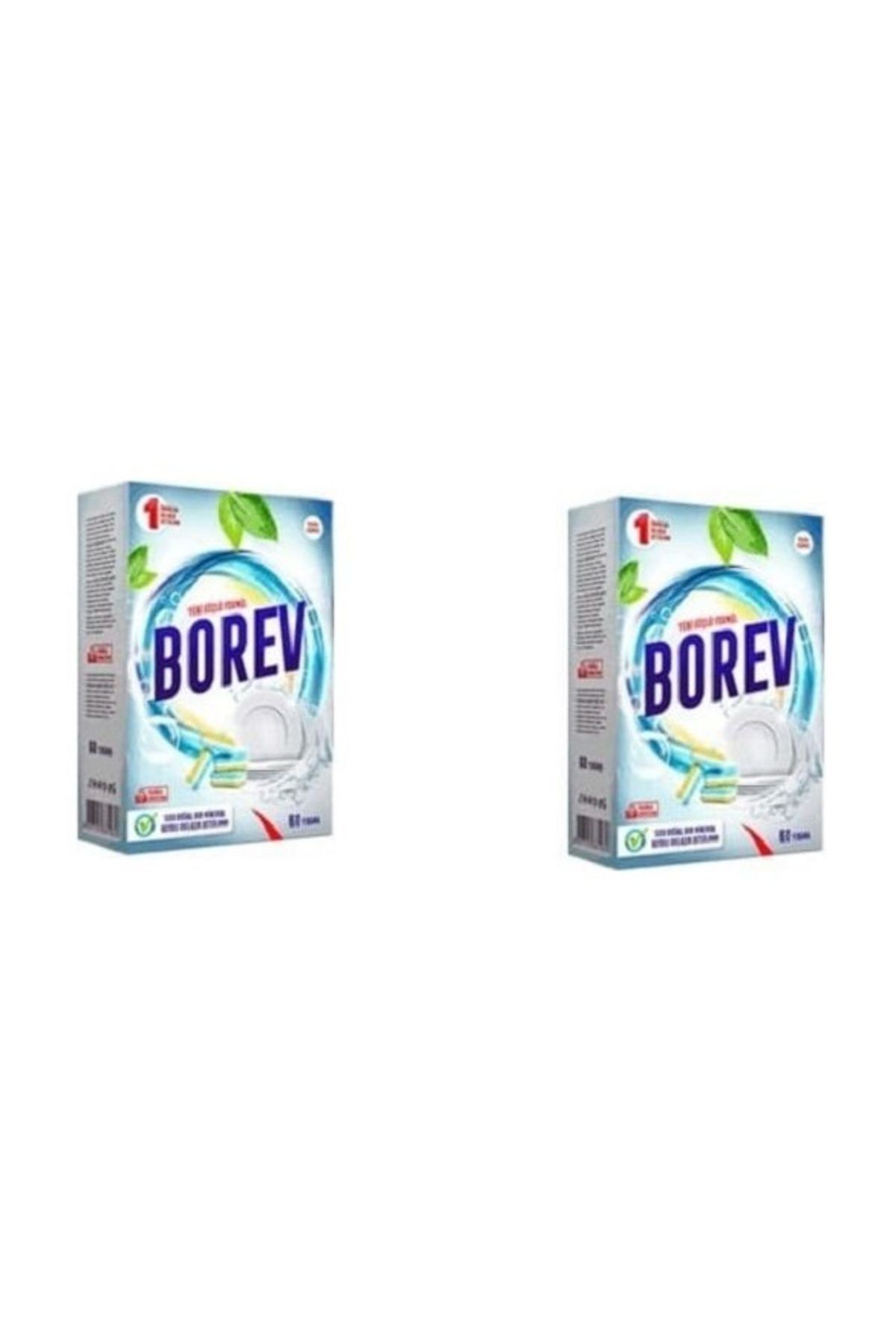 Bor-Ev Bulaşık Deterjanı 60 + 60 Tablet ( 2 Adet )