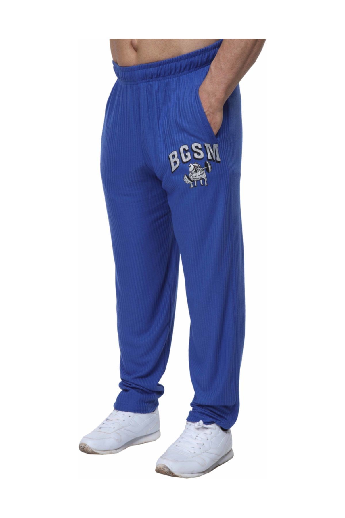 Big Sam Big Sam Fitness Gym Pantolon Eşofman Altı Mavi 1204