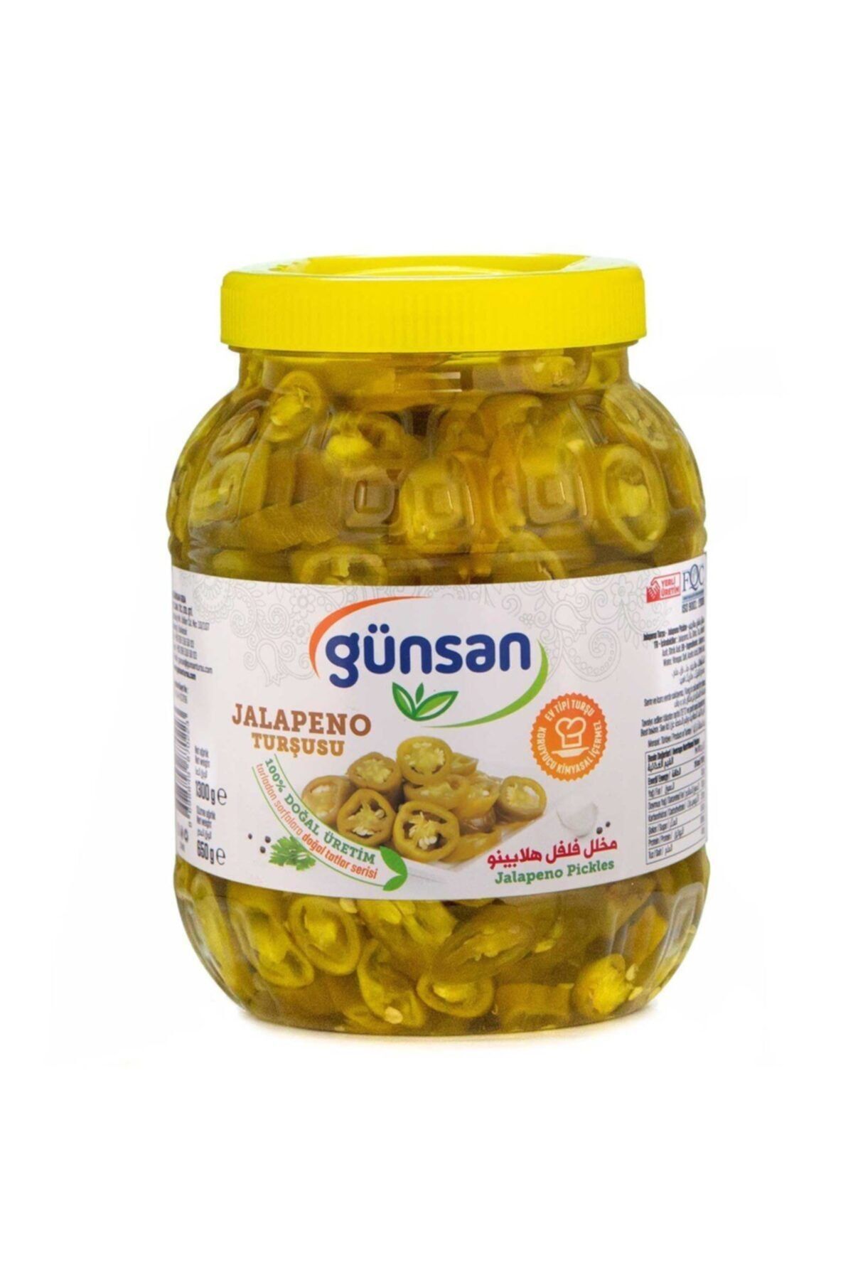 Günsan Jalapeno Turşu 1.3 kg