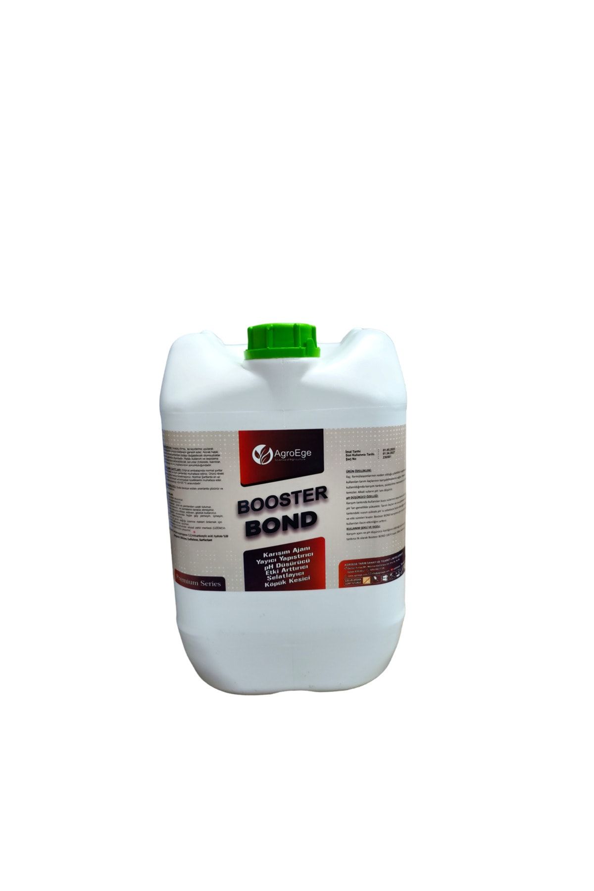 AGROEGE bosteer Bond - karışım ajanı -pH düzenleyici -köpük kesici 20 litre