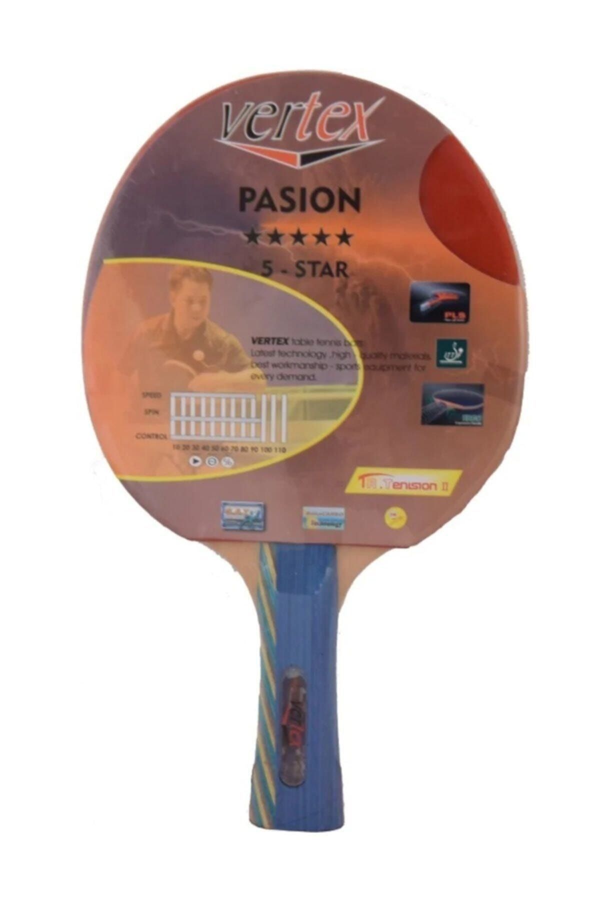 Vertex Passion 5 Yıldız Ittf Onaylı Masa Tenisi Raketi