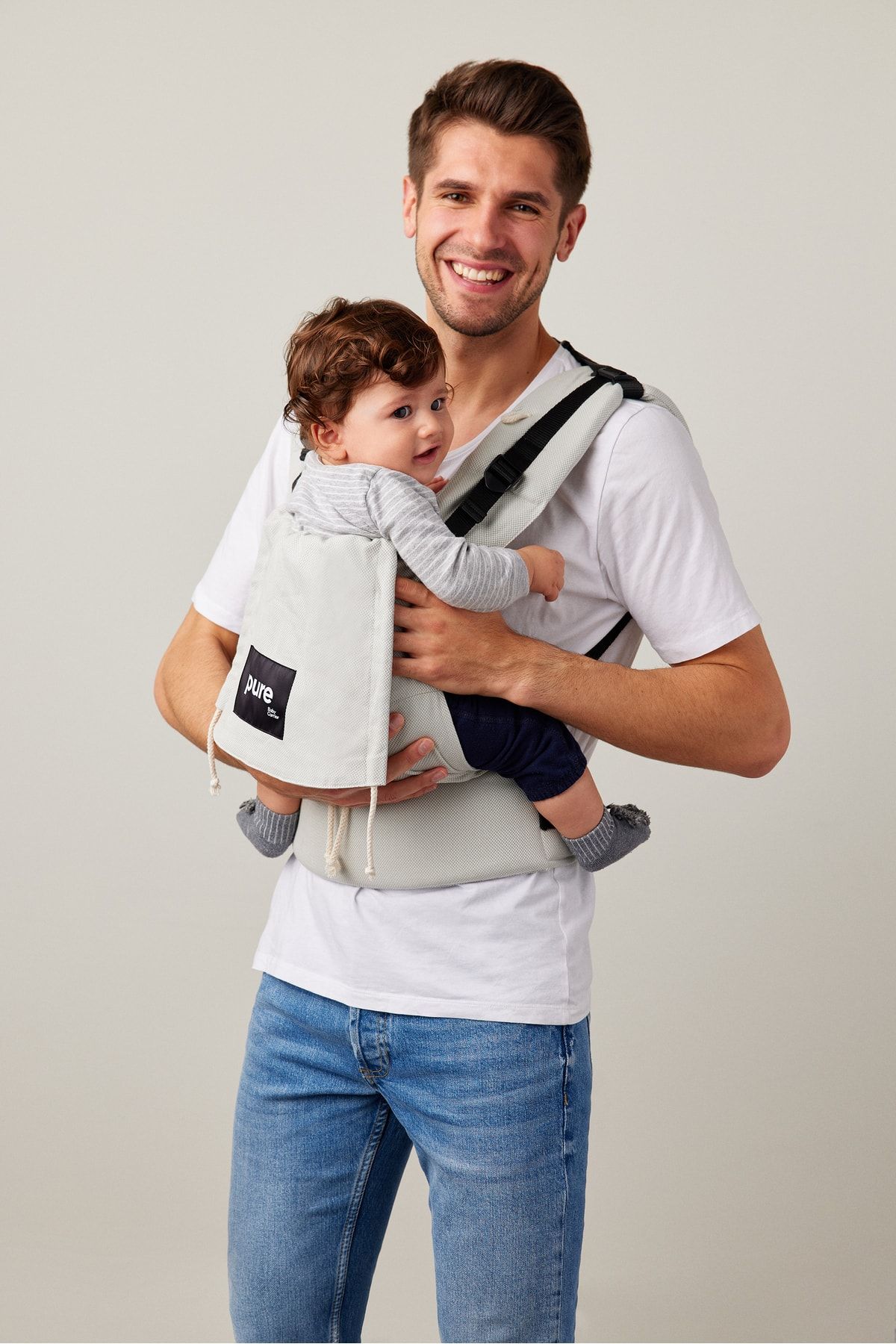 Pure Carrier Bebek Taşıyıcı - Ergonomik Bebek Kangurusu - Bebek Taşıyıcı Taşıma Kangurusu