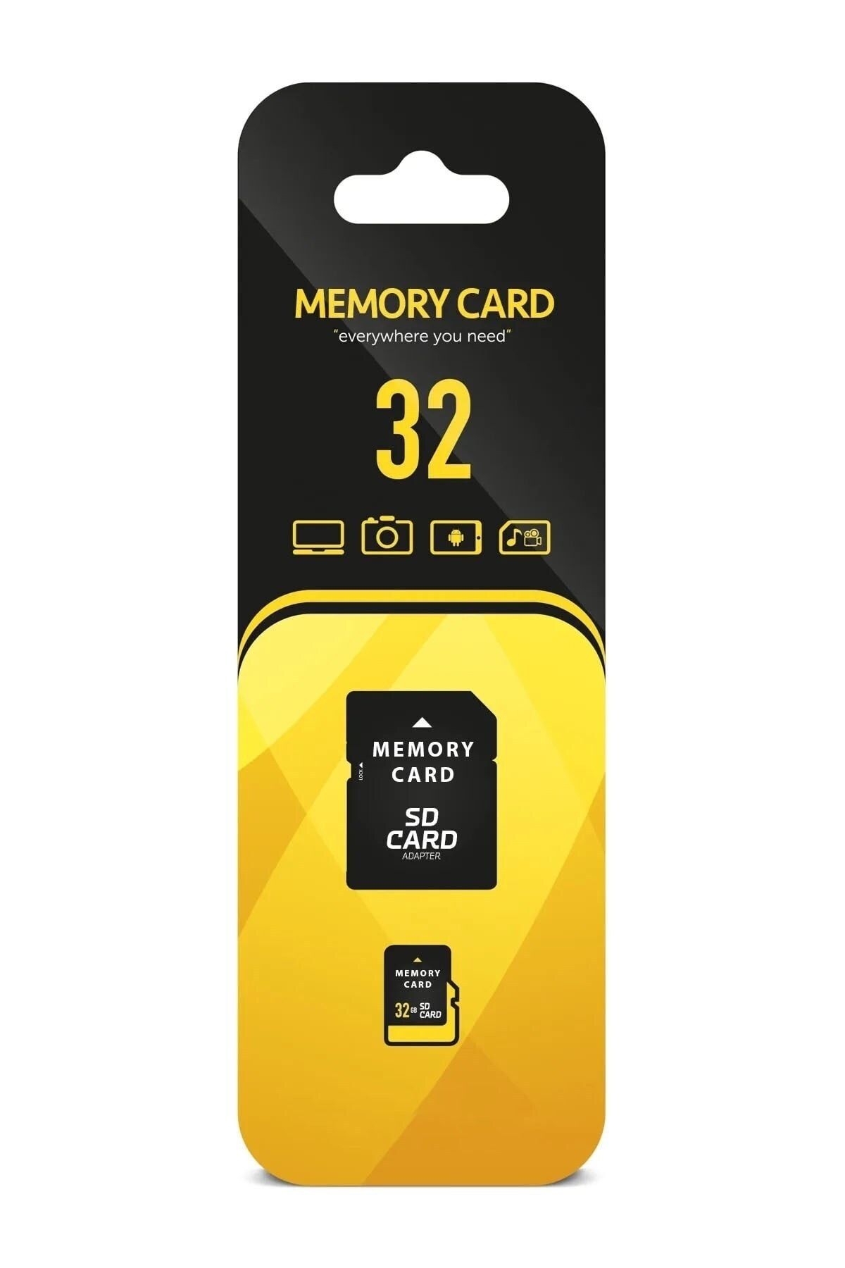 Tootech 32GB Yüksek Kapasiteli SD Card Veri Depolama Kamera Bilgisayar Uyumlu Hafıza Kartı