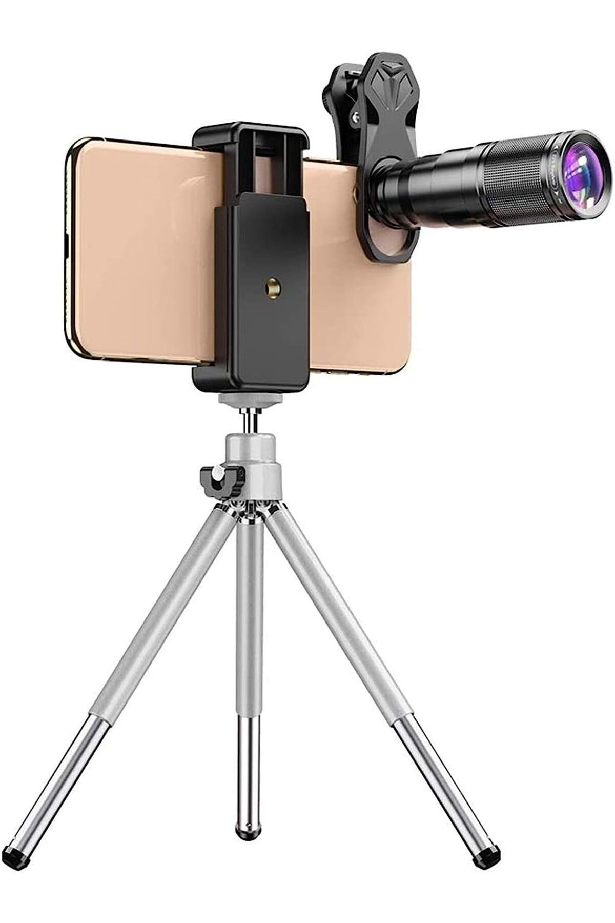 DUHALINE 22X teleskop Zoom Lens makro geniş balıkgözü Lens HD telefon kamera Lens Mobil Fotoğrafçılık Kiti