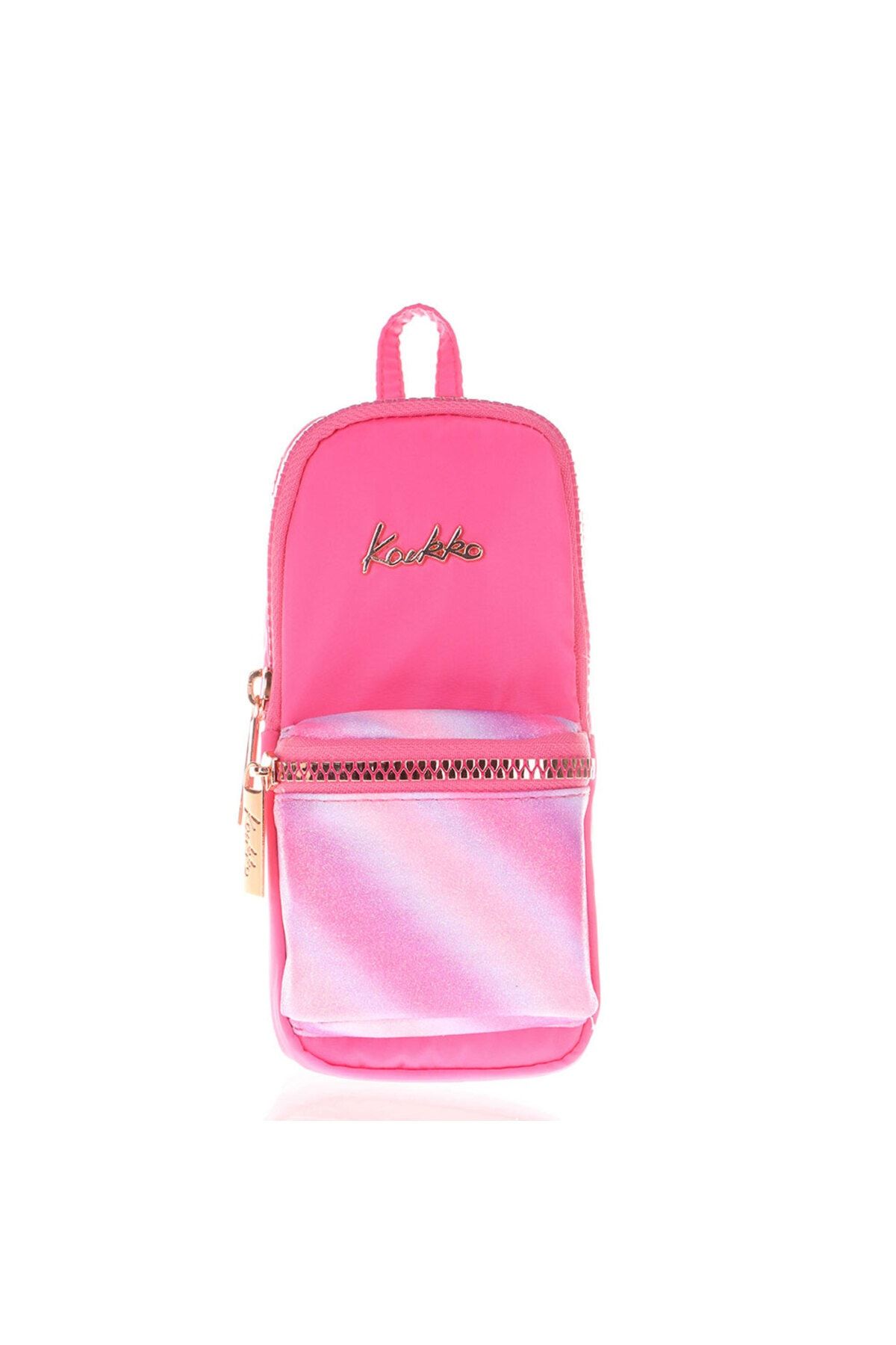 KAUKKO MAGİC GLOSS JUNİOR BAG KALEM ÇANTASI PEMBE K2509