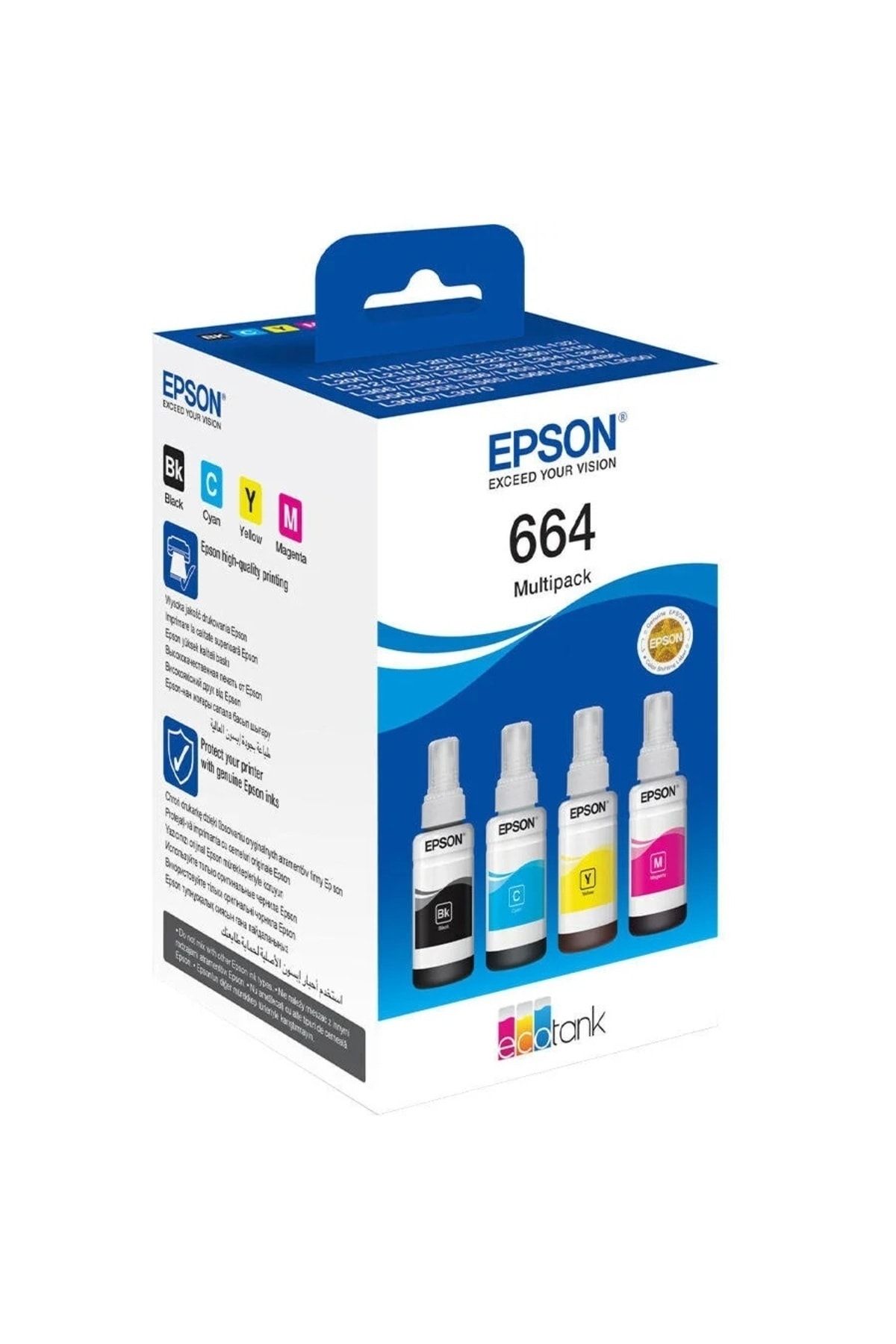 Epson 664 4-colour Multipack C13T66464A EcoTank L365