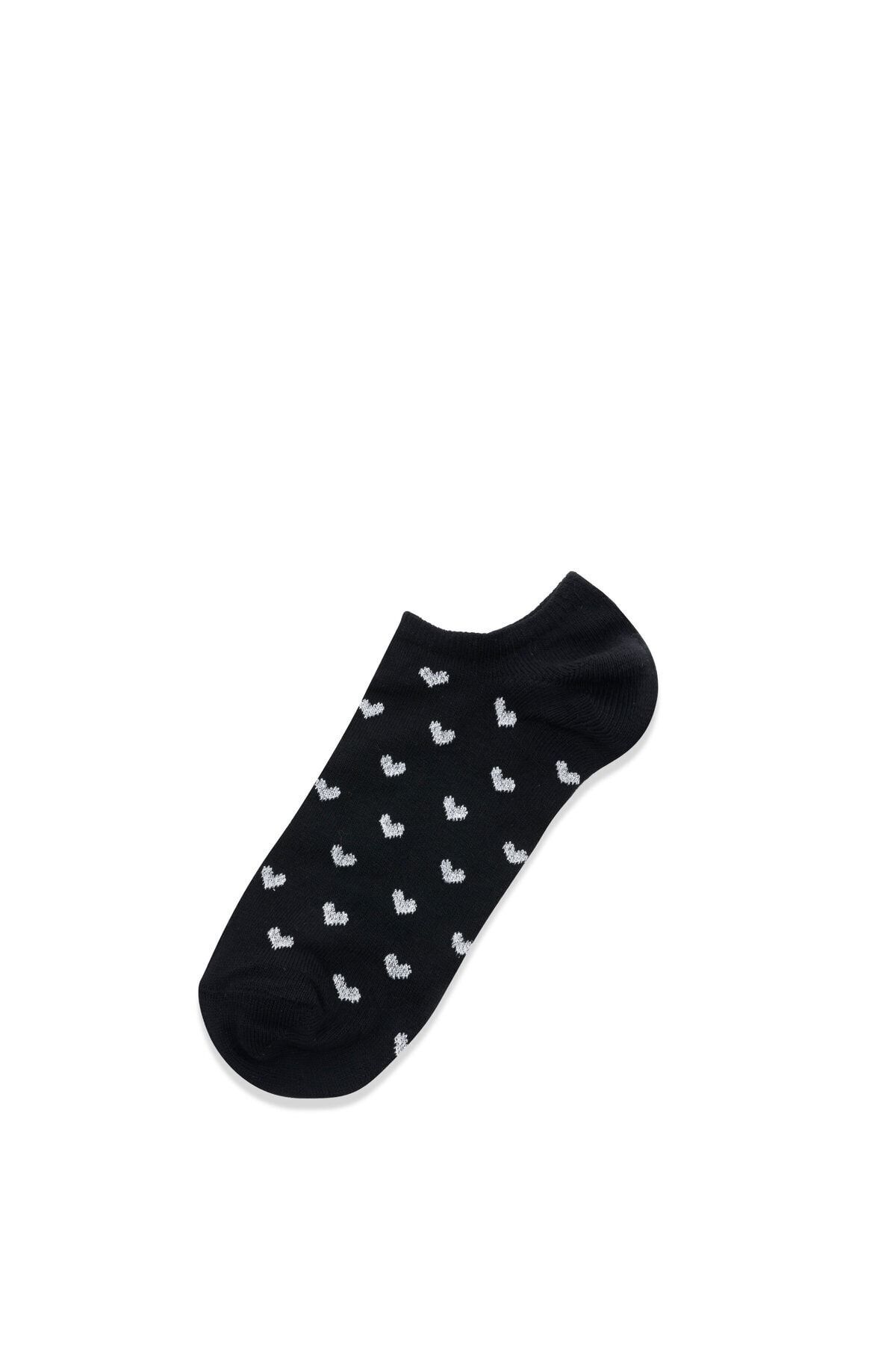 Colin’s Babet Baskılı Siyah Kadın Çorap