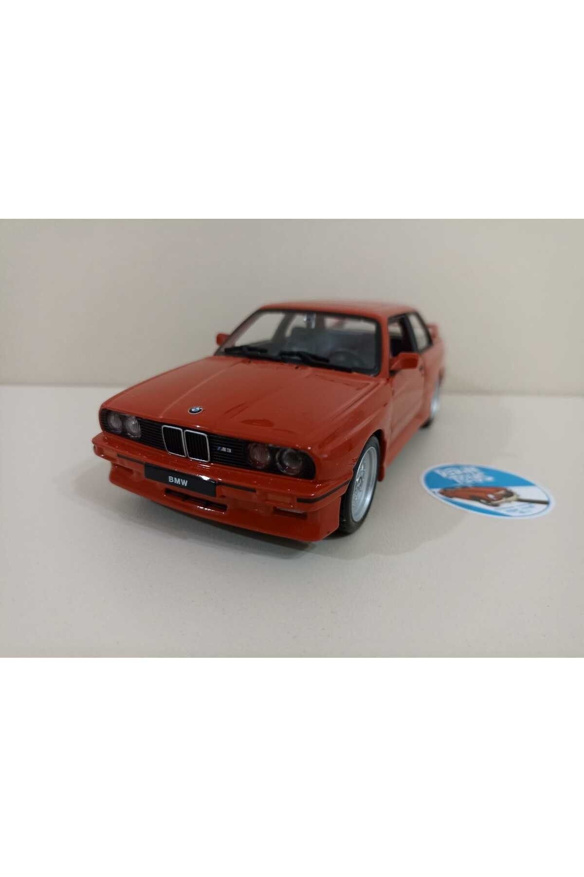 Derintoys 1988 BMW M3 (E30) Red 1:24 Ölçek Model Araba