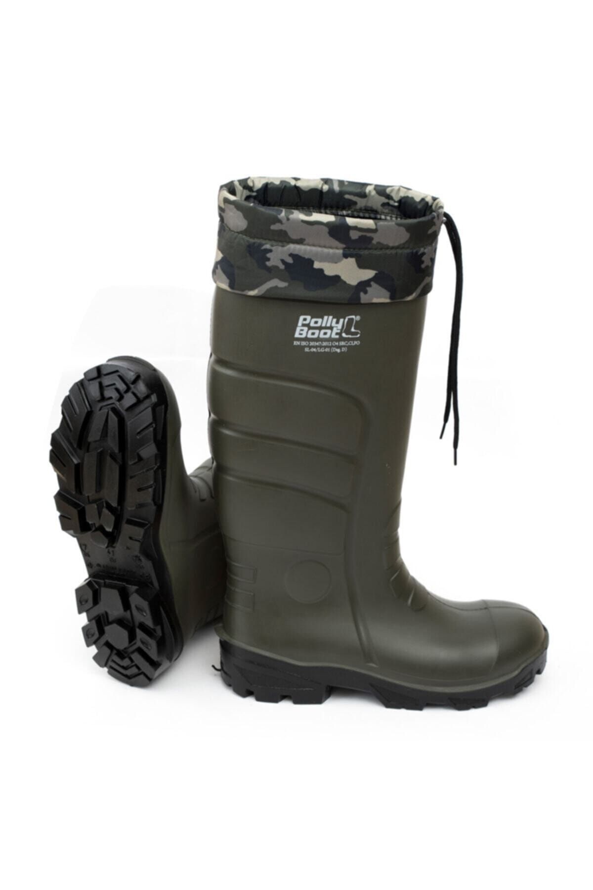 Polly Boot Avcı Botu Kamp Botu Balıkçı Botu Kamuflajlı Kısa Boy
