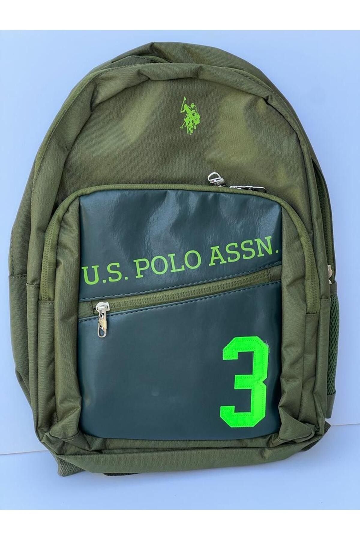 U.S. Polo Assn. Lisanslı Günlük Kullanıma Uygun CASUAL Okul Sırt Çantası Yeni Sezon