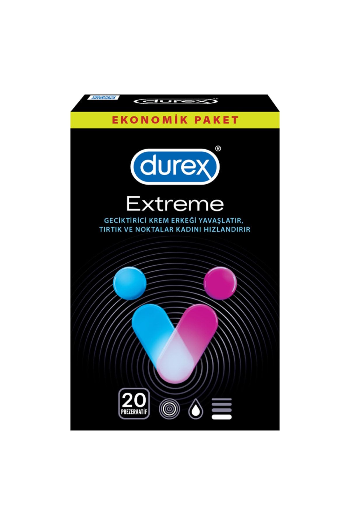 Durex Extreme Prezervatif 20'li