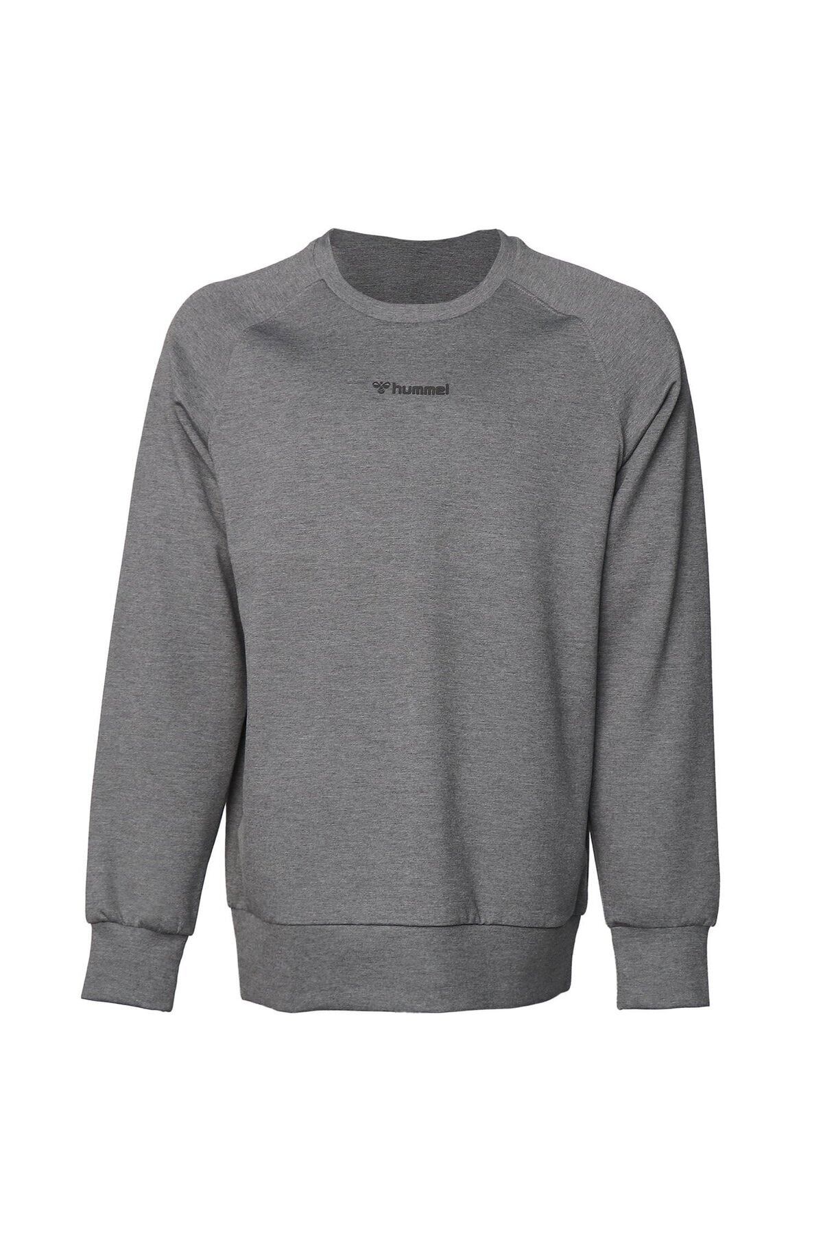 Puma Hummel Hmlevon Erkek Sweatshirt - Gri - 921677-2006