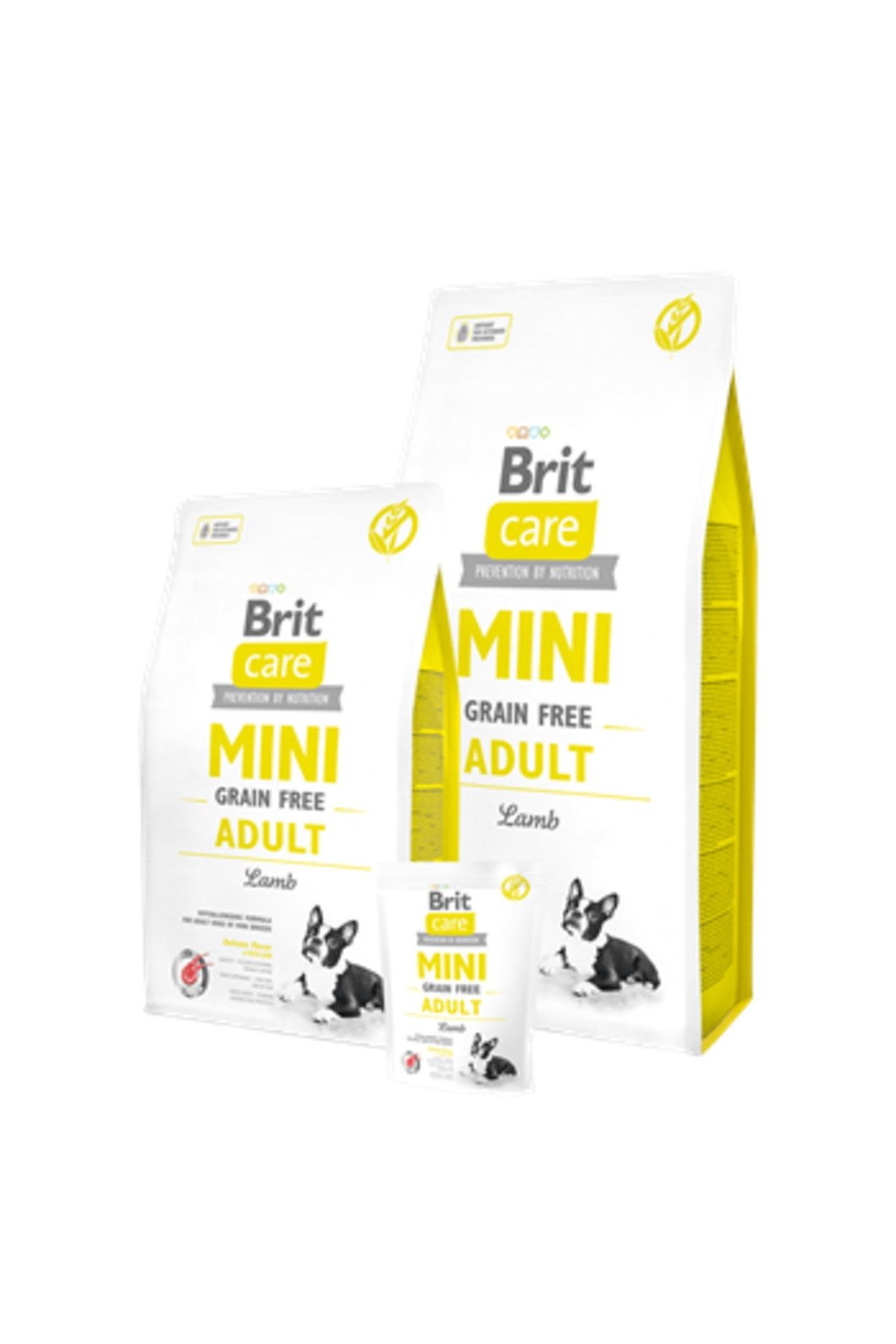 Brit Care Mini Irk Yetişkin Köpekler İçin Kuzu Etli Tahılsız Mama 7 kg