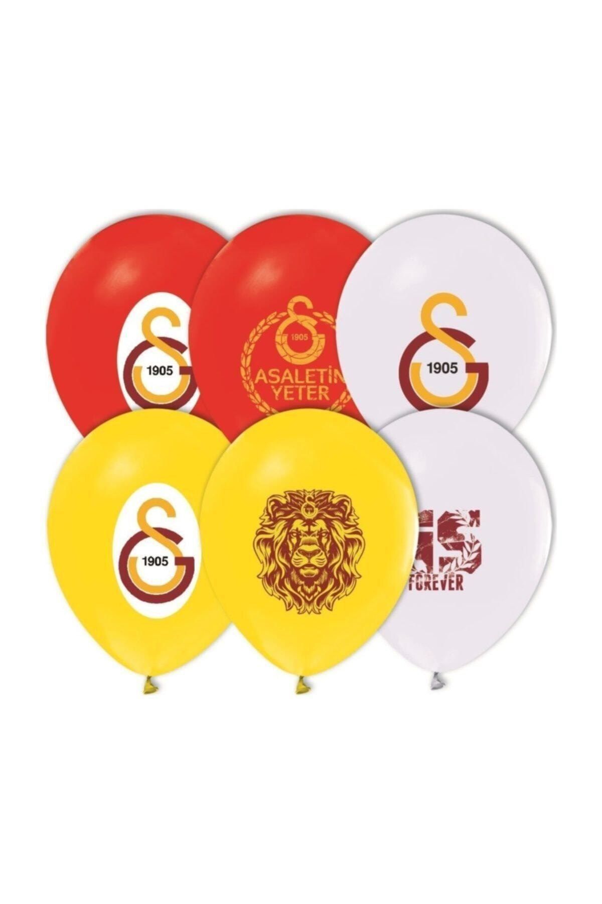 EventPartyStore Lateks Balon 8'li Galatasaray