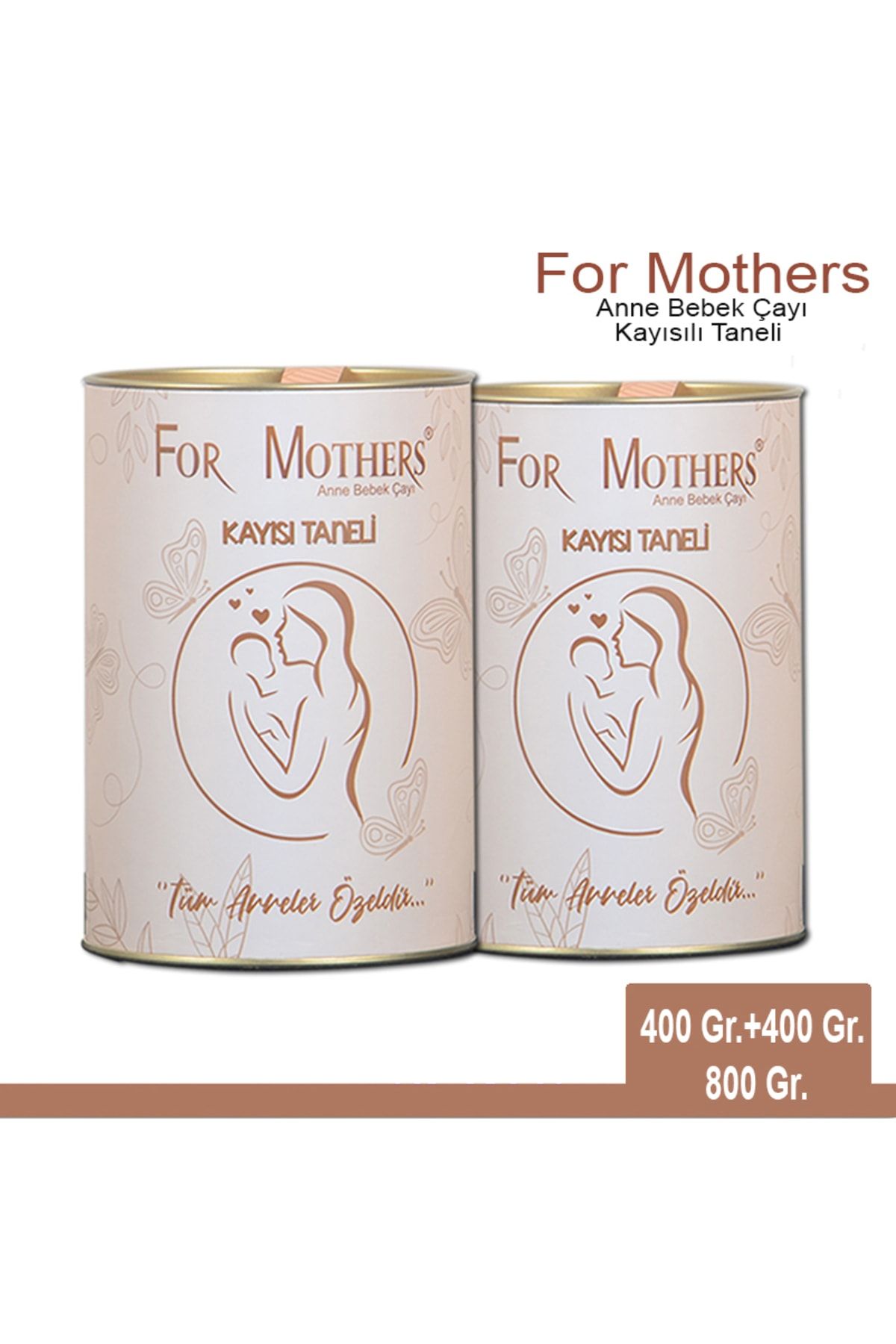 For Mothers Emziren Anneler Için Süt Arttırıcı Bitkisel Anne Ve Bebek Çayı - Kayısı Taneli - Iki Paket