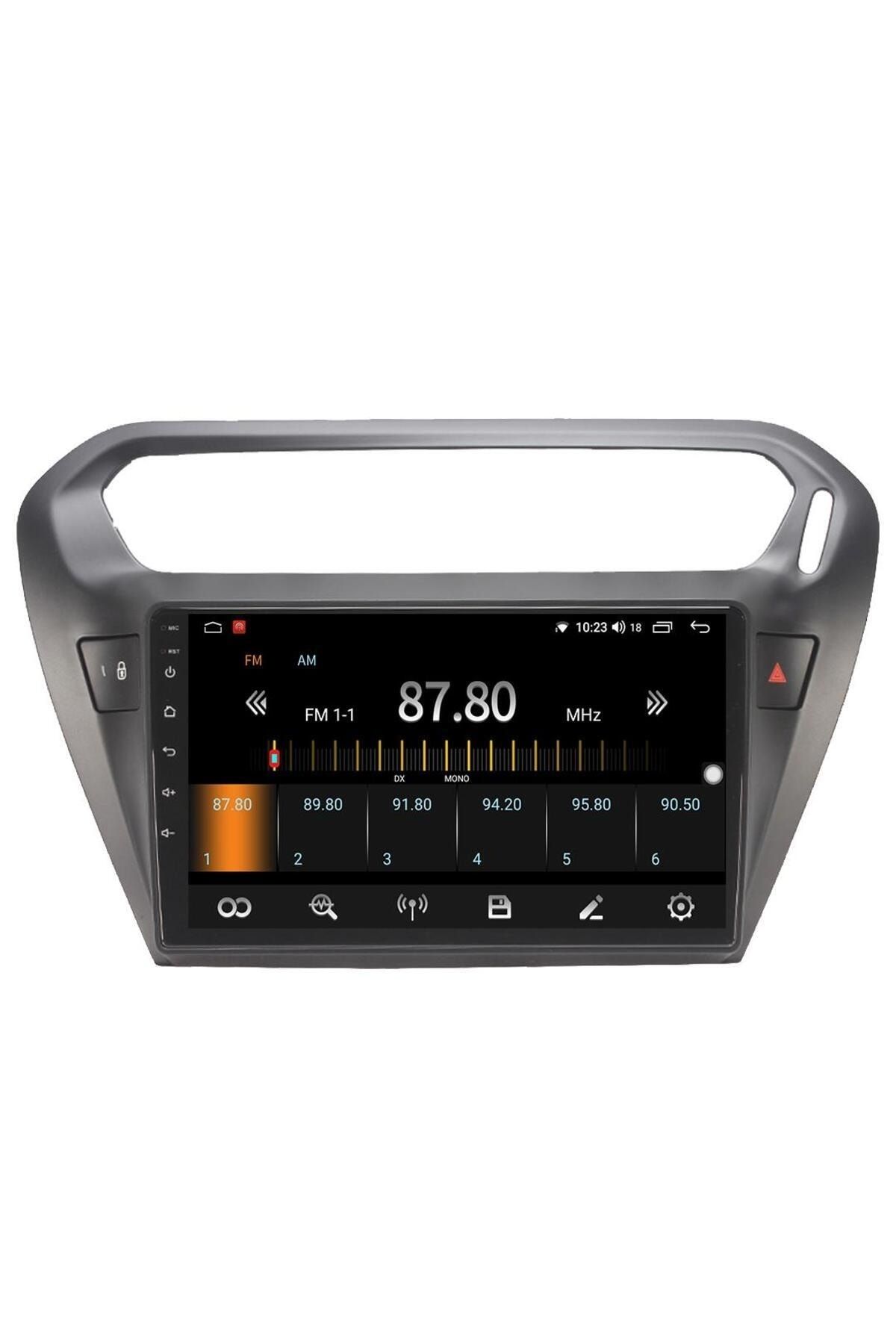 Fimex CİTROEN C-ELYSEE ANDROİD 12 MULTİMEDYA CARPLAY 8GB RAM + 128GB HDD NAVİGASYON EKRAN